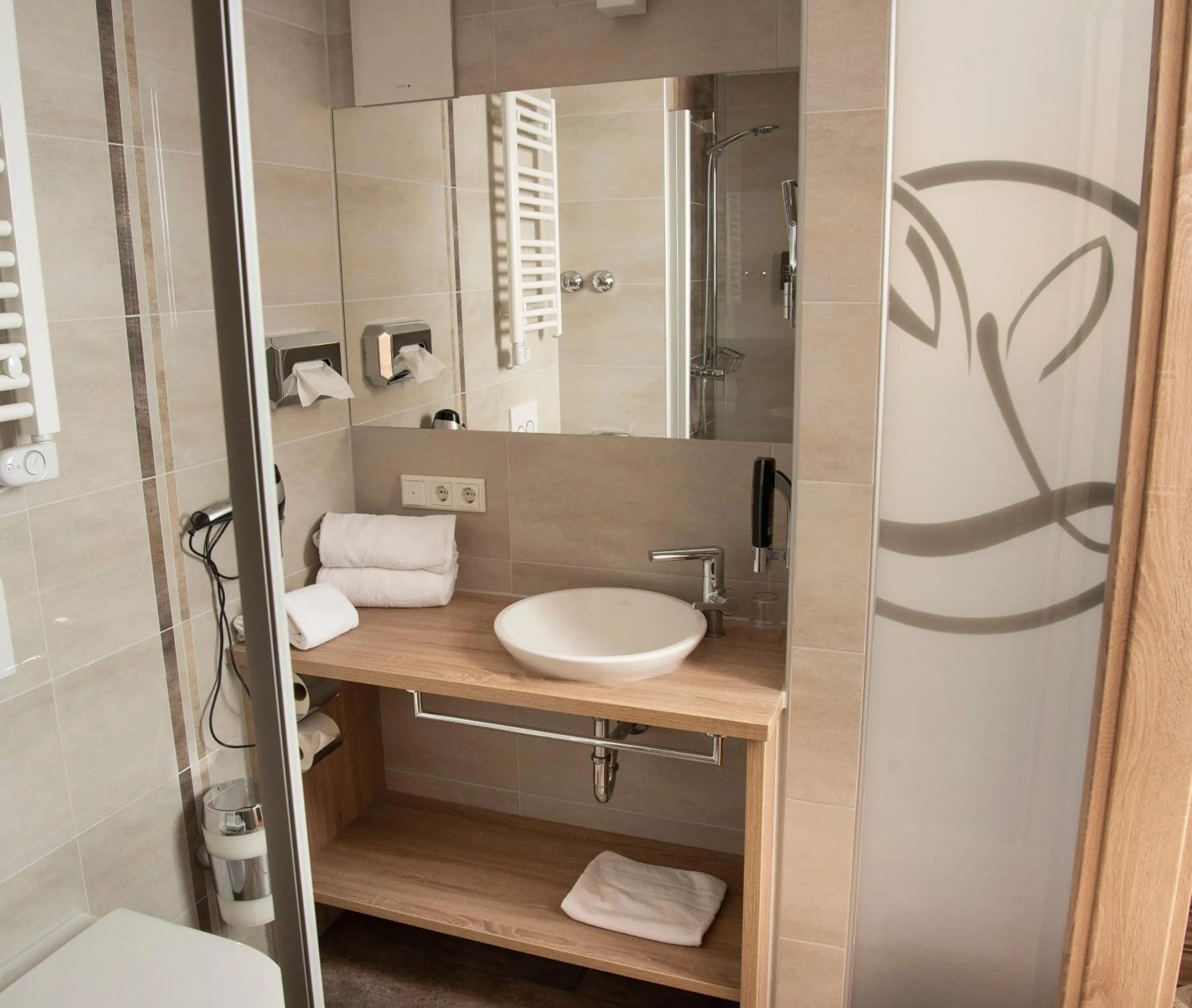 Toilet in Gasthof zum Goldenen Lamm