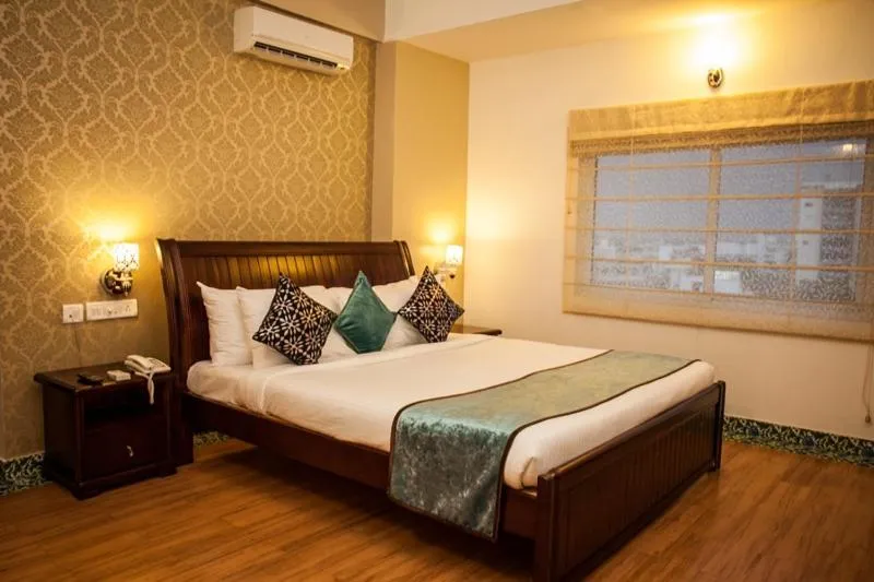 Bed in Orchid Suites - A Boutique Hotel Bangalore Off Residency Road