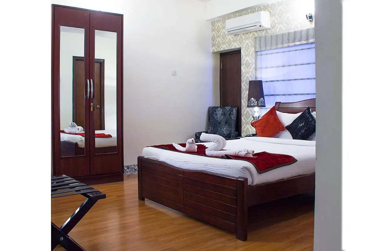 Bed in Orchid Suites - A Boutique Hotel Bangalore Off Residency Road
