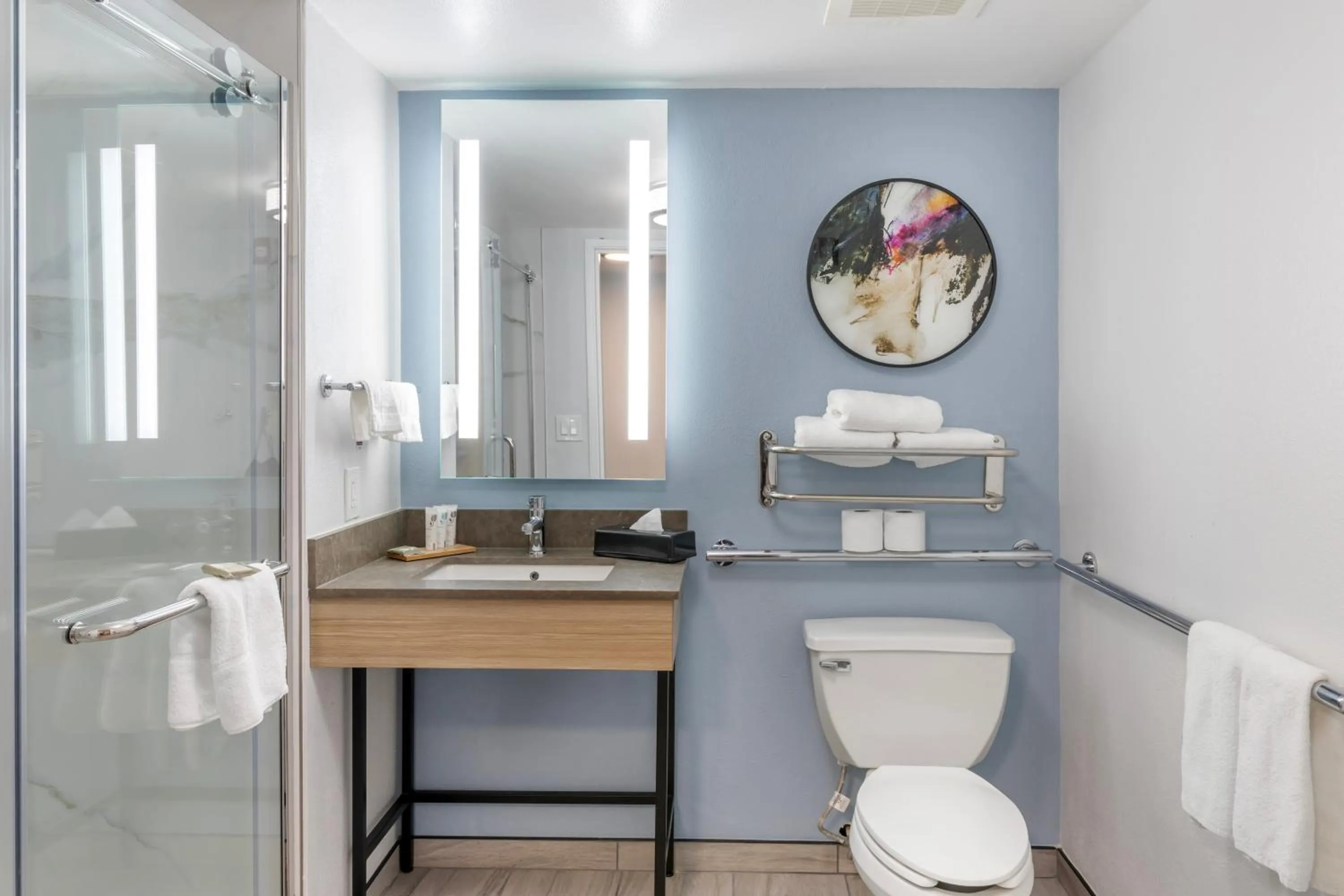 Bathroom in Country Inn & Suites By Radisson, Savannah Airport, GA