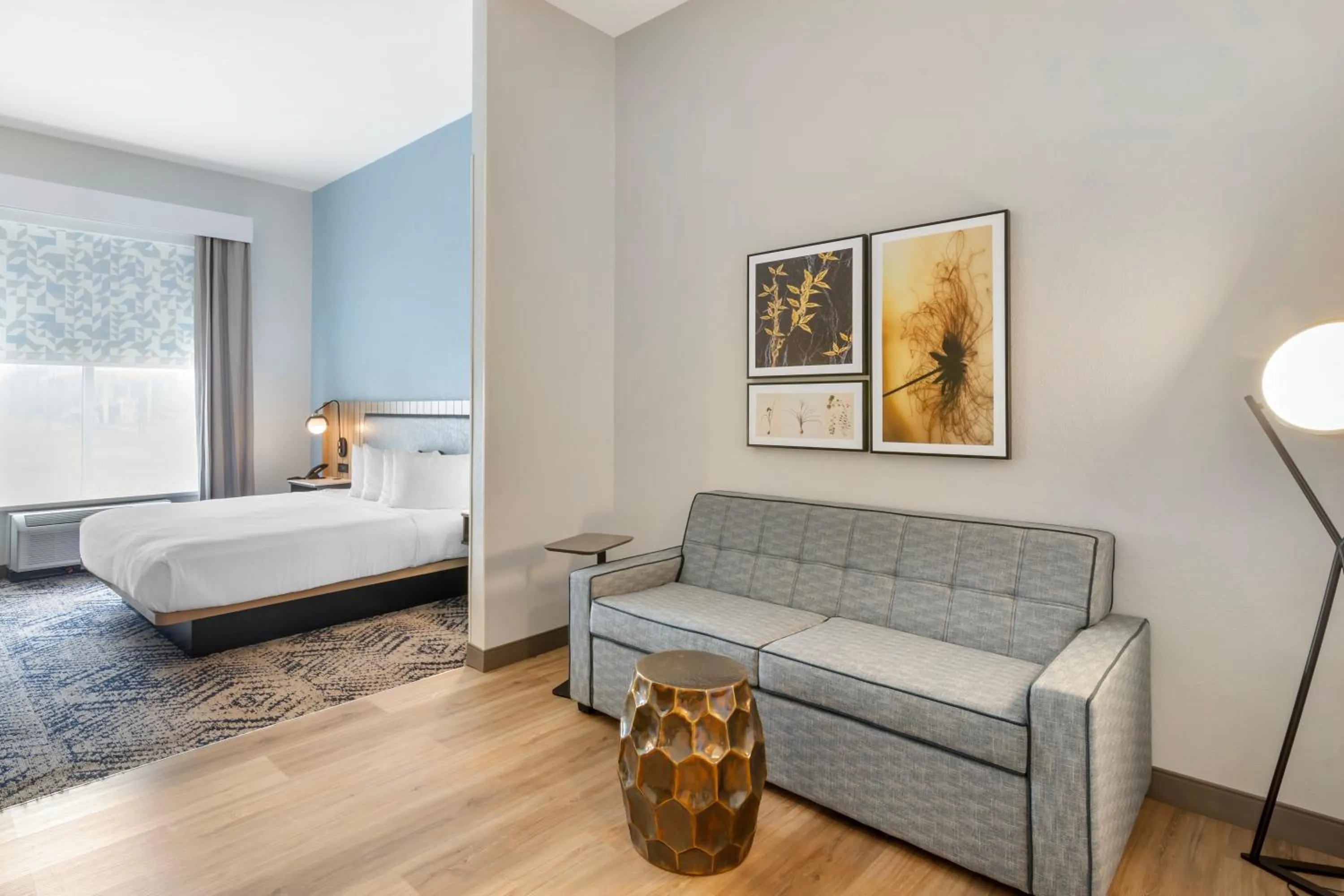 View (from property/room), Bed in Country Inn & Suites By Radisson, Savannah Airport, GA