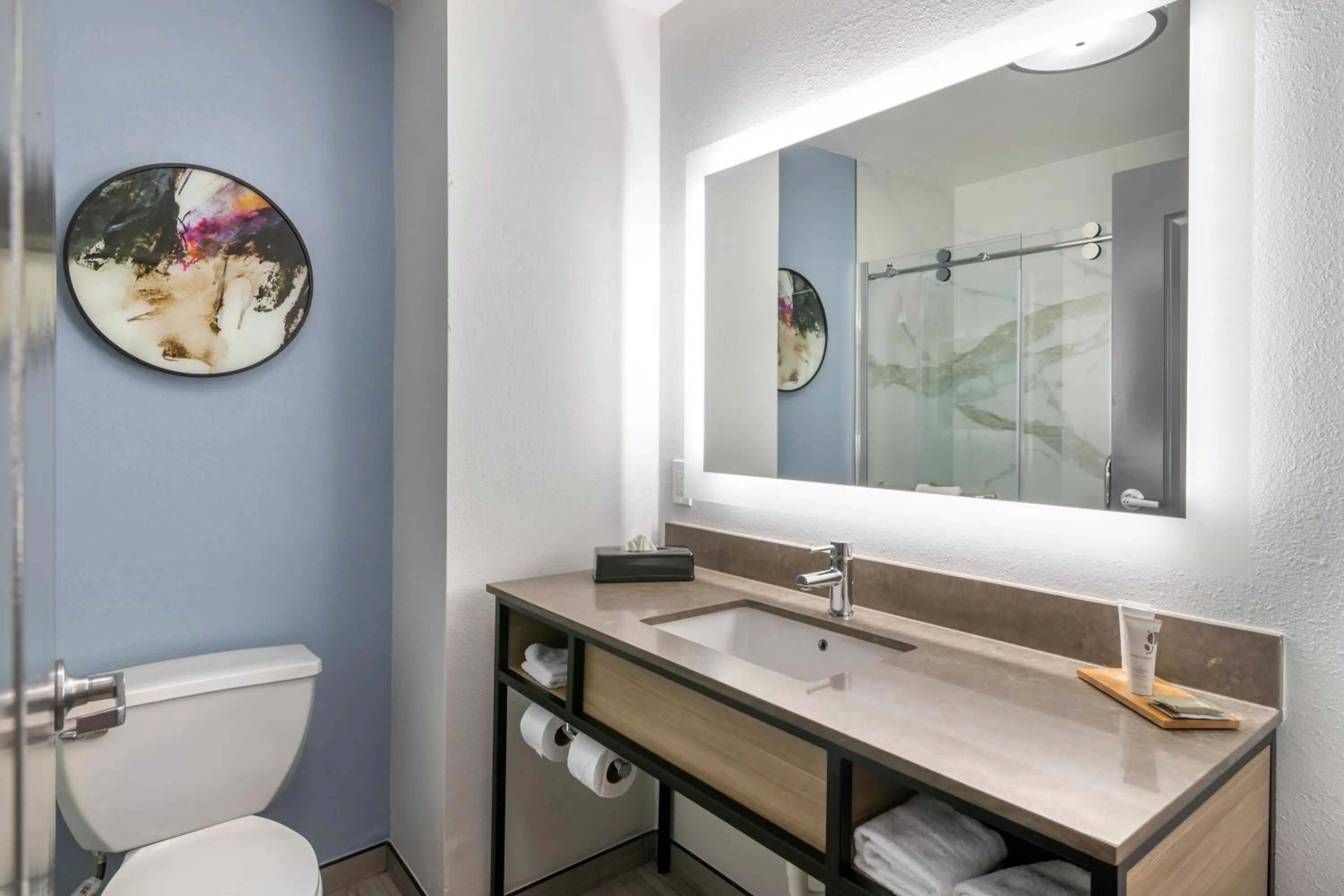 Bathroom in Country Inn & Suites By Radisson, Savannah Airport, GA