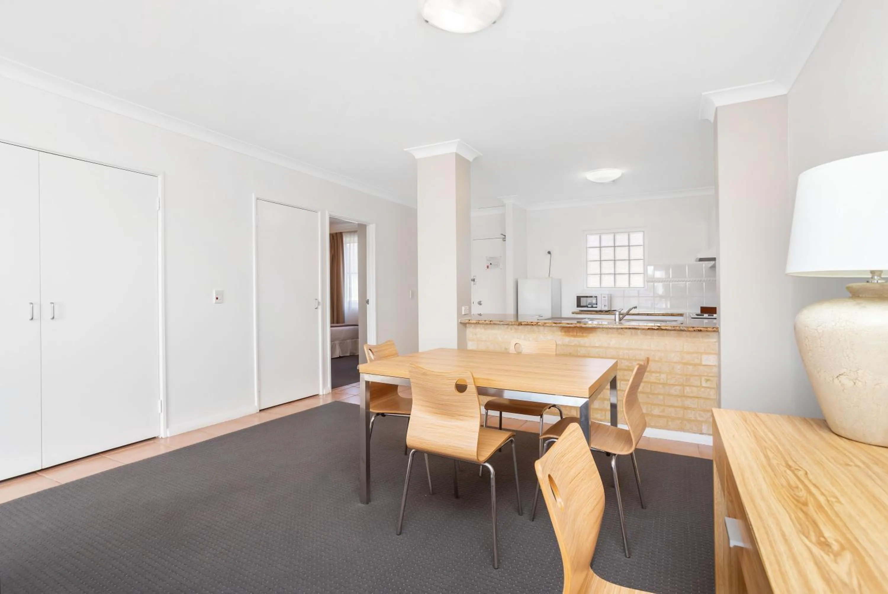 Dining area in Nautica Residences Hillarys