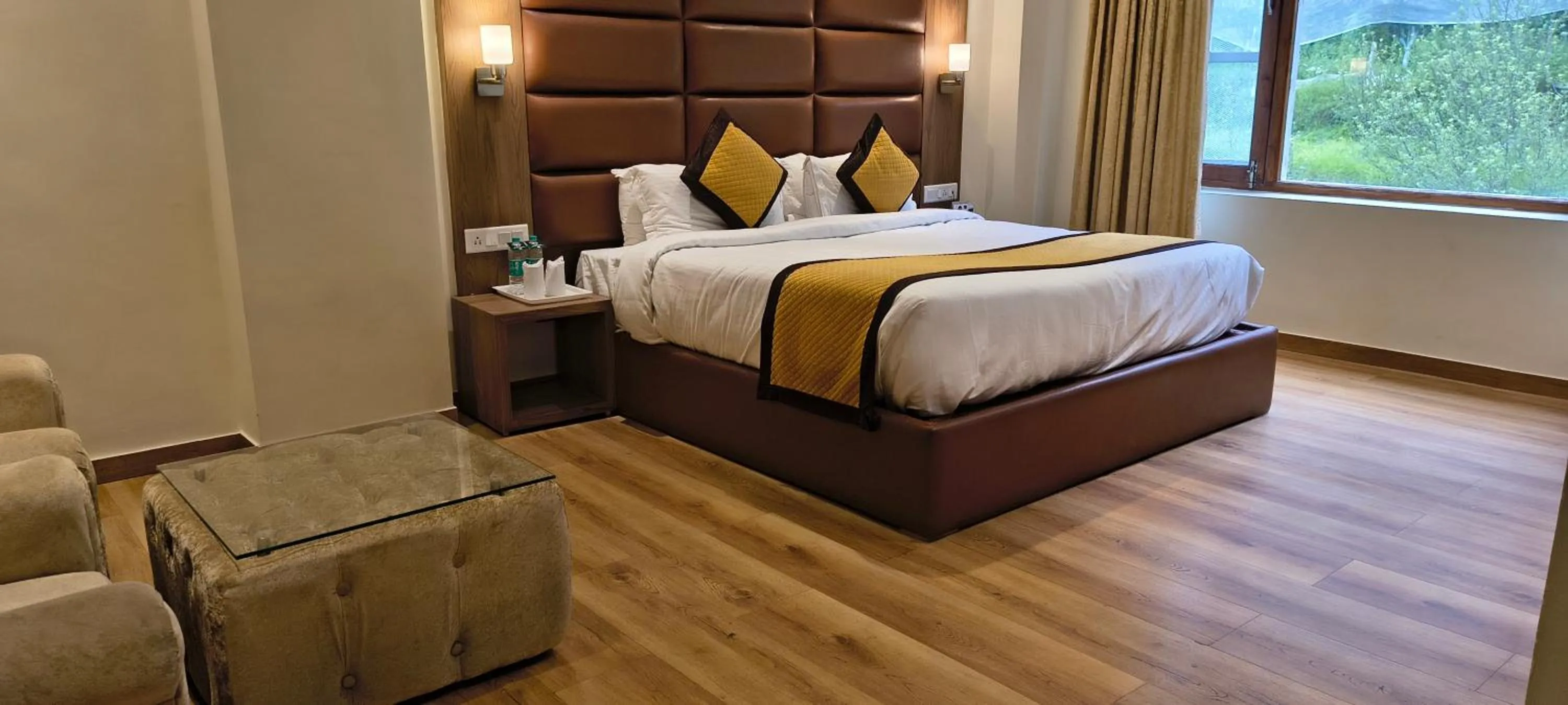 View (from property/room), Bed in The Jungle Mountain Retreat