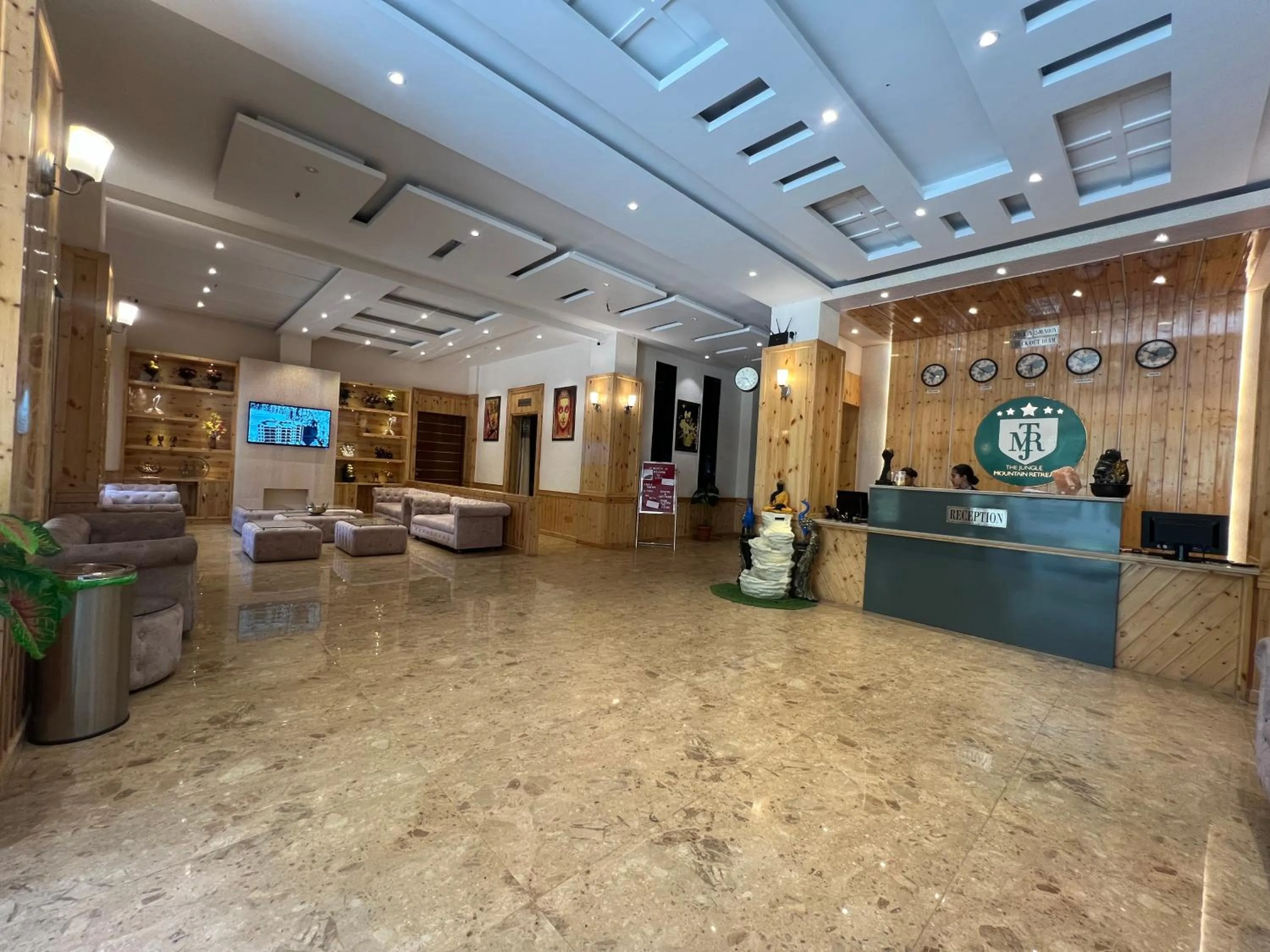 Lobby or reception in The Jungle Mountain Retreat