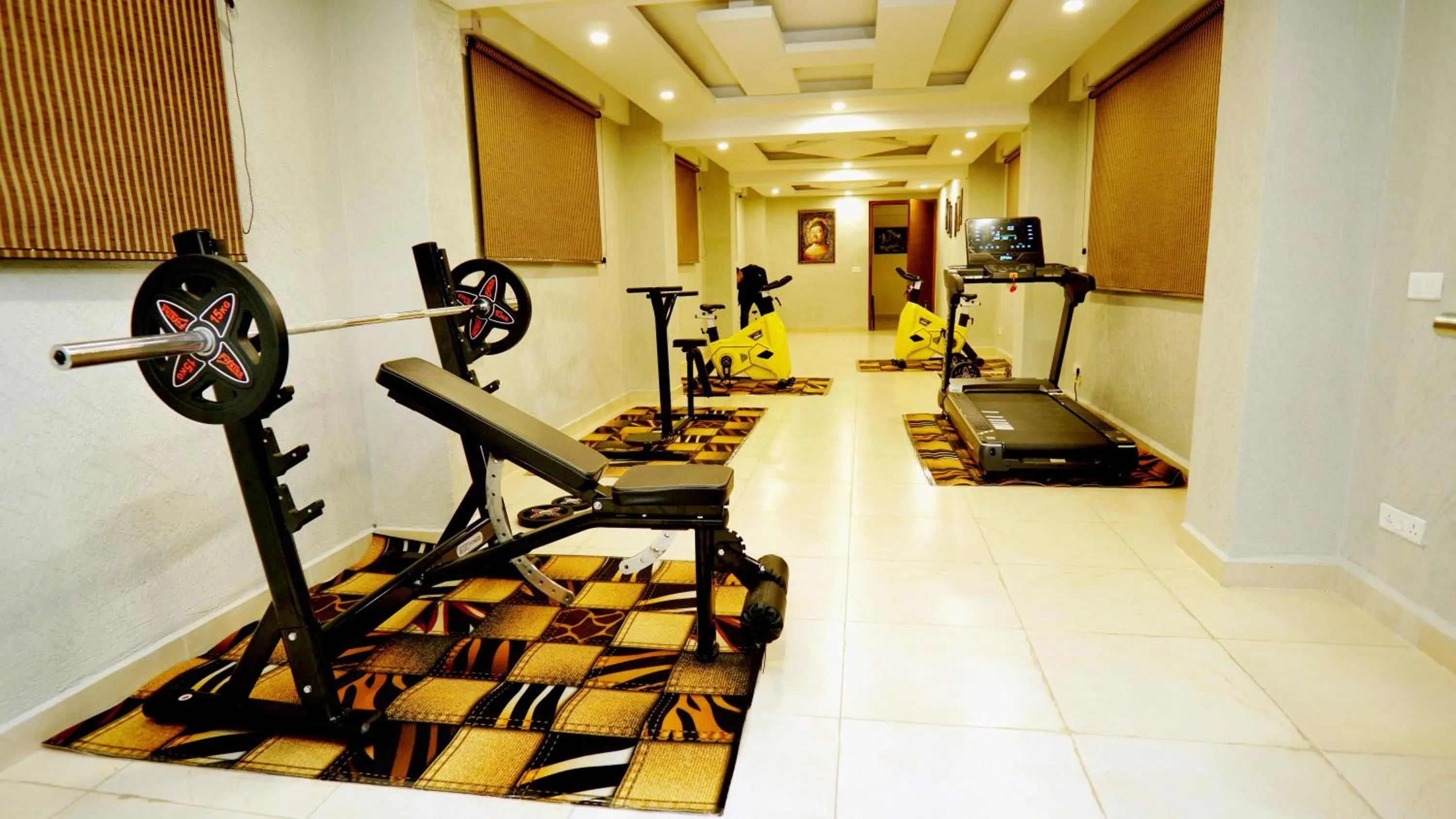 Fitness centre/facilities in The Jungle Mountain Retreat