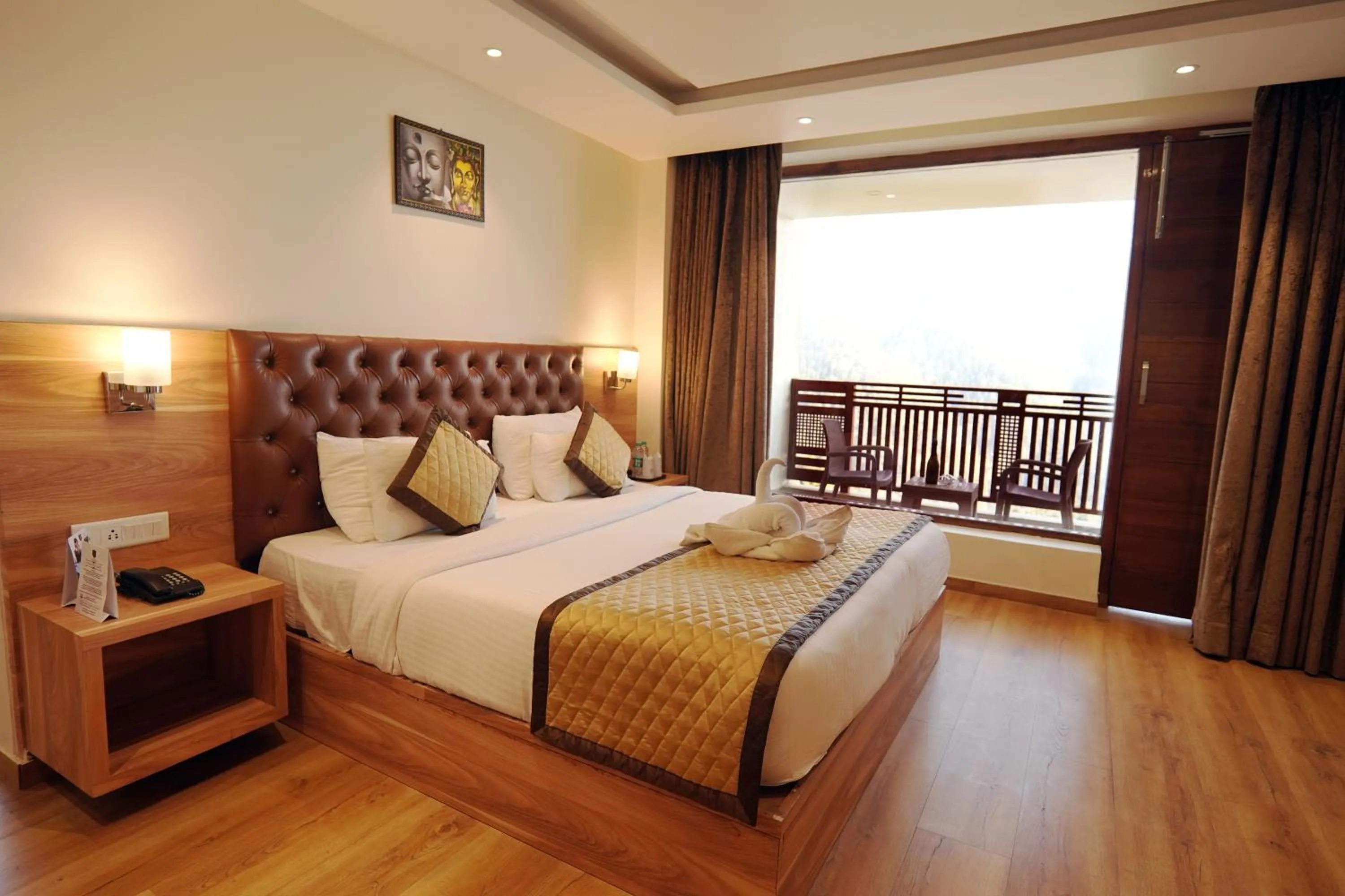 Bedroom, Bed in The Jungle Mountain Retreat