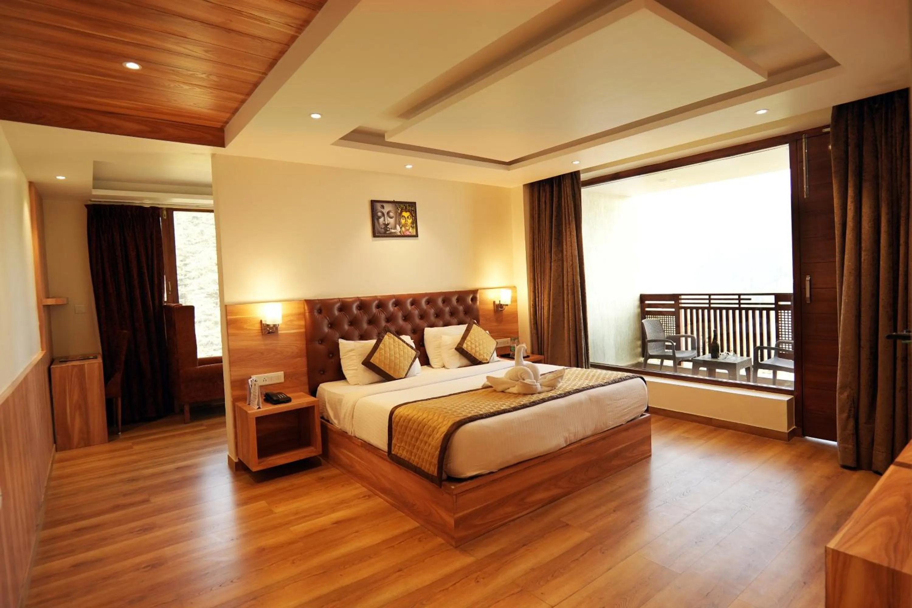 Bedroom, Bed in The Jungle Mountain Retreat