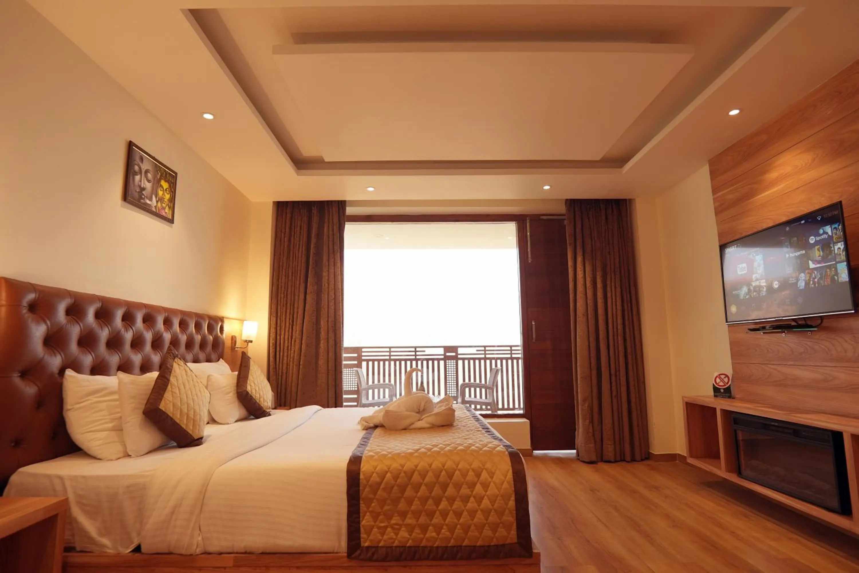 Bedroom, Bed in The Jungle Mountain Retreat