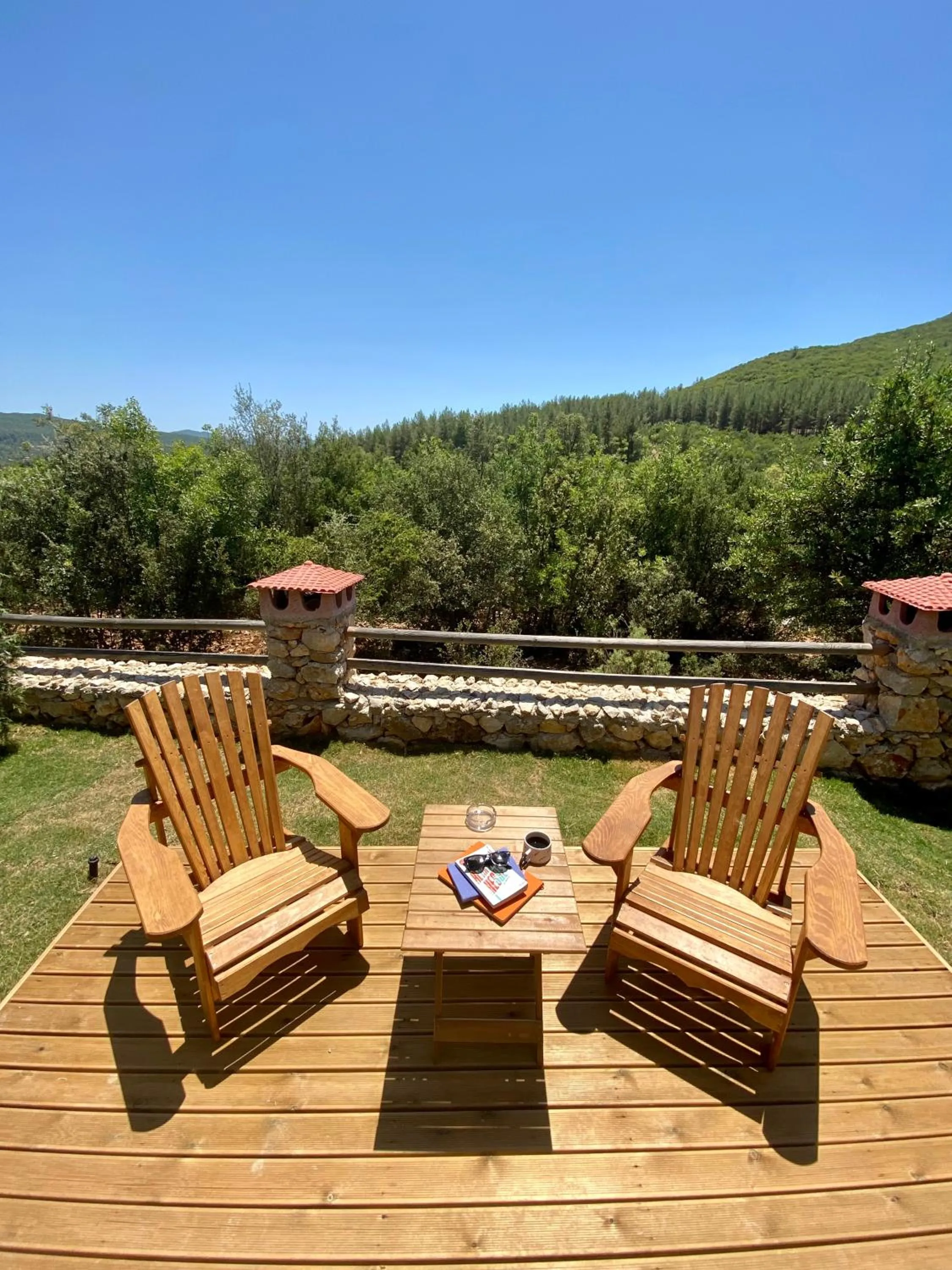 Patio in Kairos Hotel