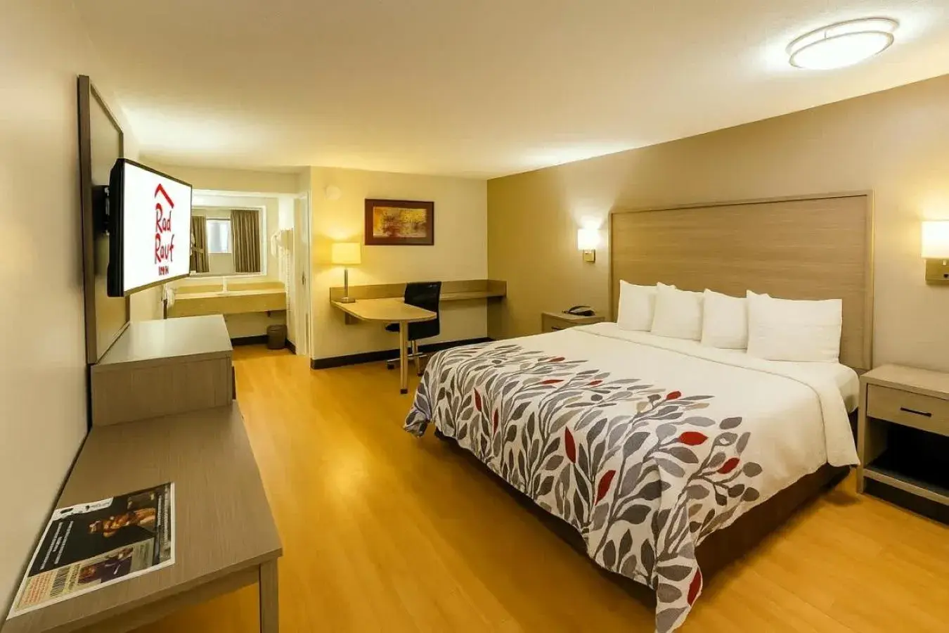 Bed in Red Roof Inn Washington DC - Columbia/Fort Meade Bed in Red Roof Inn Washington DC - Columbia/Fort Meade