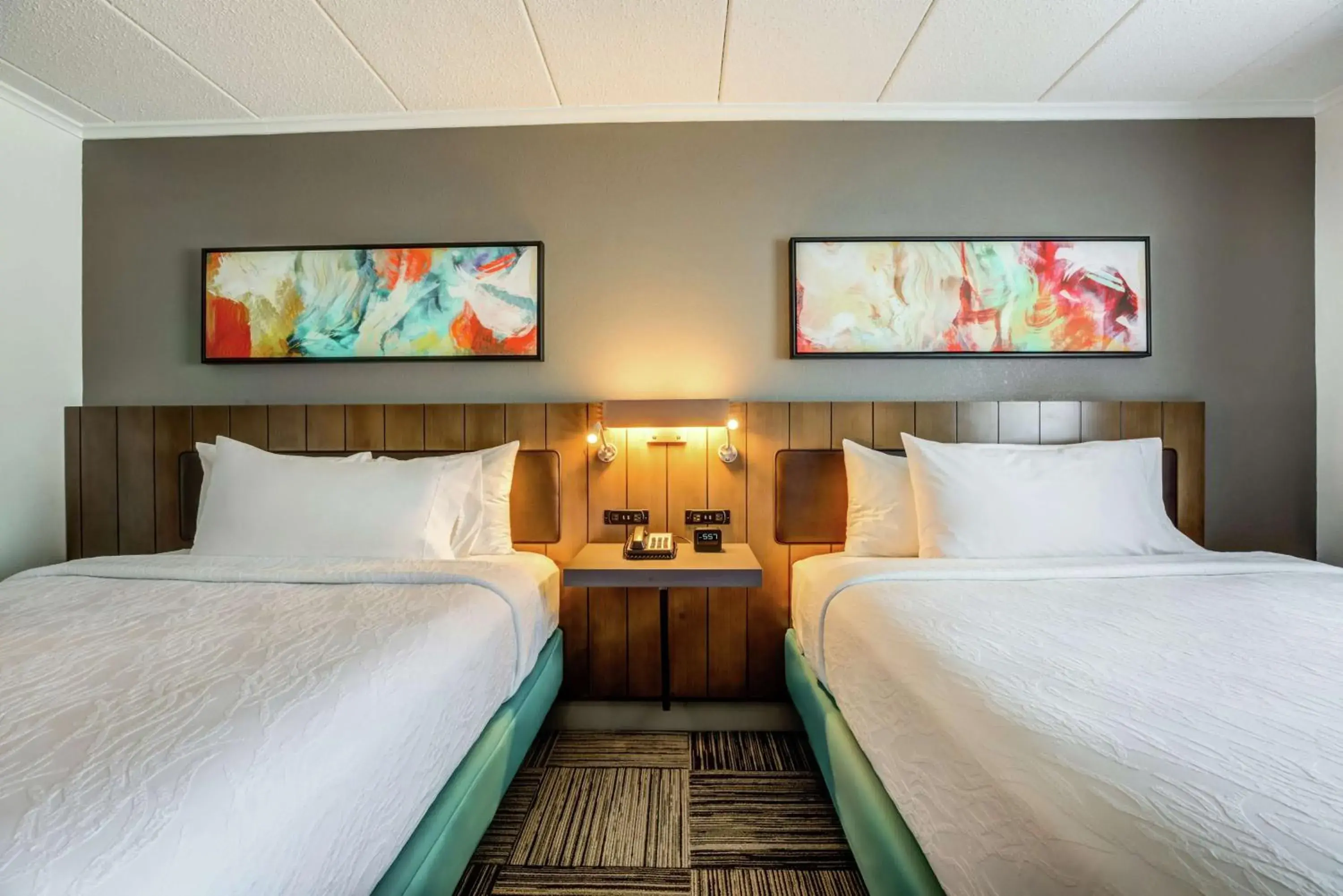 Bed in Hilton Garden Inn Boston Waltham Bed in Hilton Garden Inn Boston Waltham