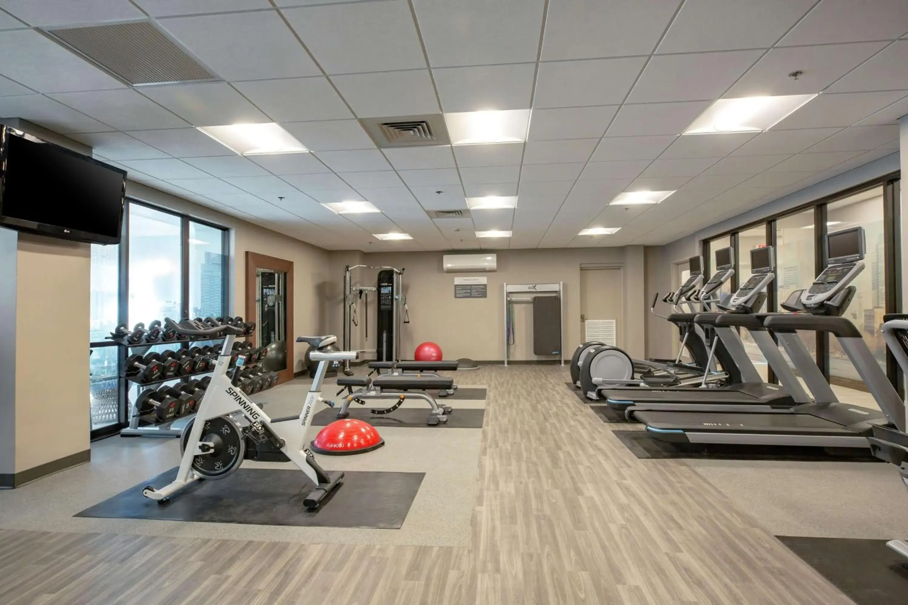 Fitness centre/facilities in Hilton Garden Inn Boston Waltham Fitness centre/facilities in Hilton Garden Inn Boston Waltham