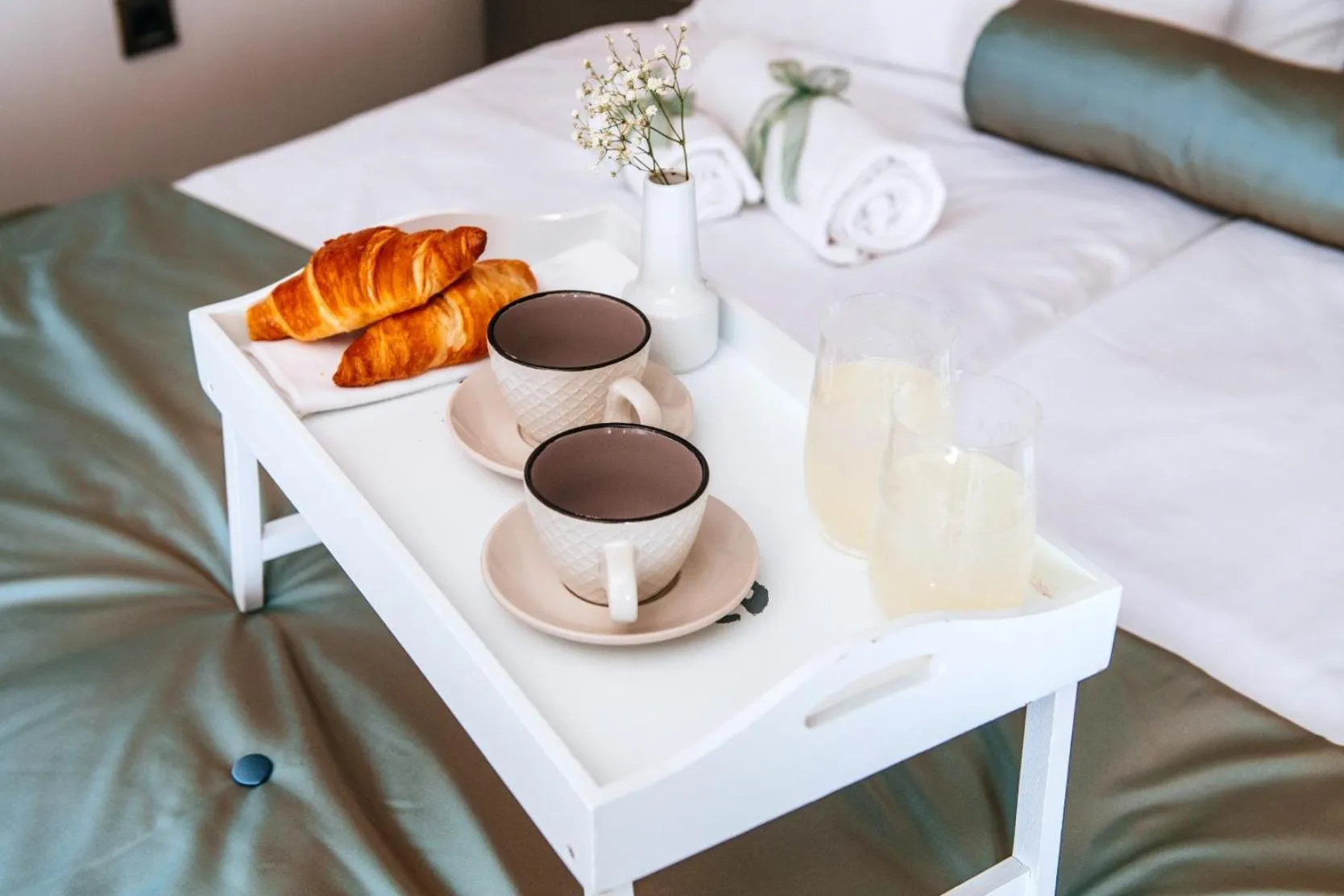 Bed in Luxury Rooms VINDEMIÆ