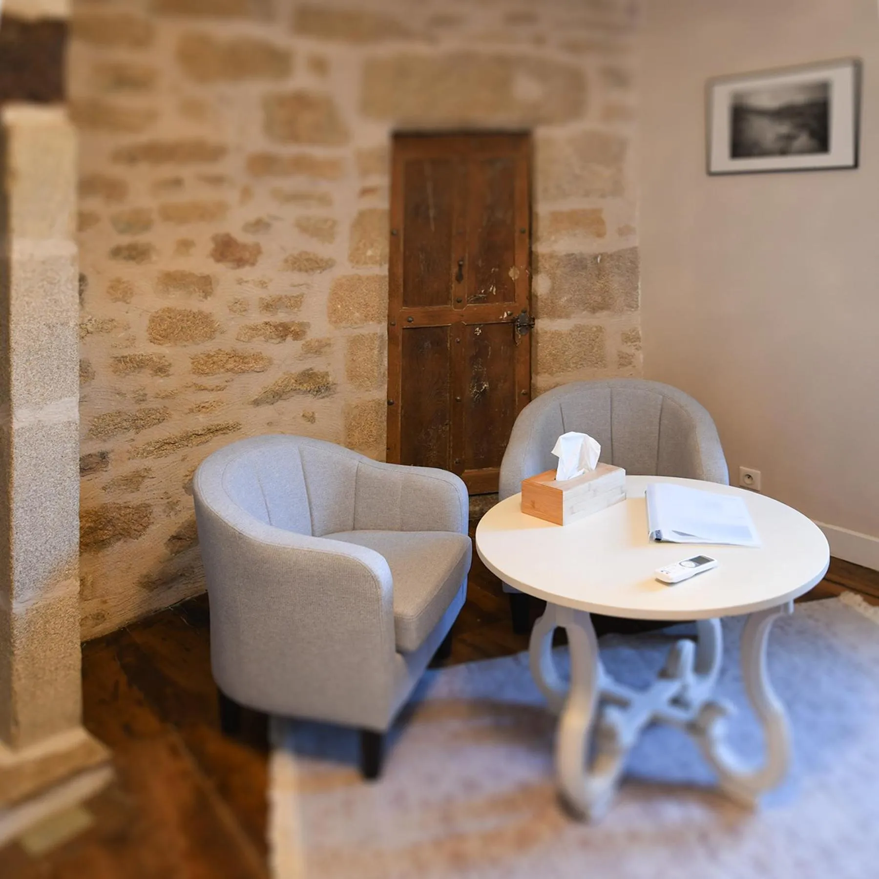 Seating area in Pat à Touille