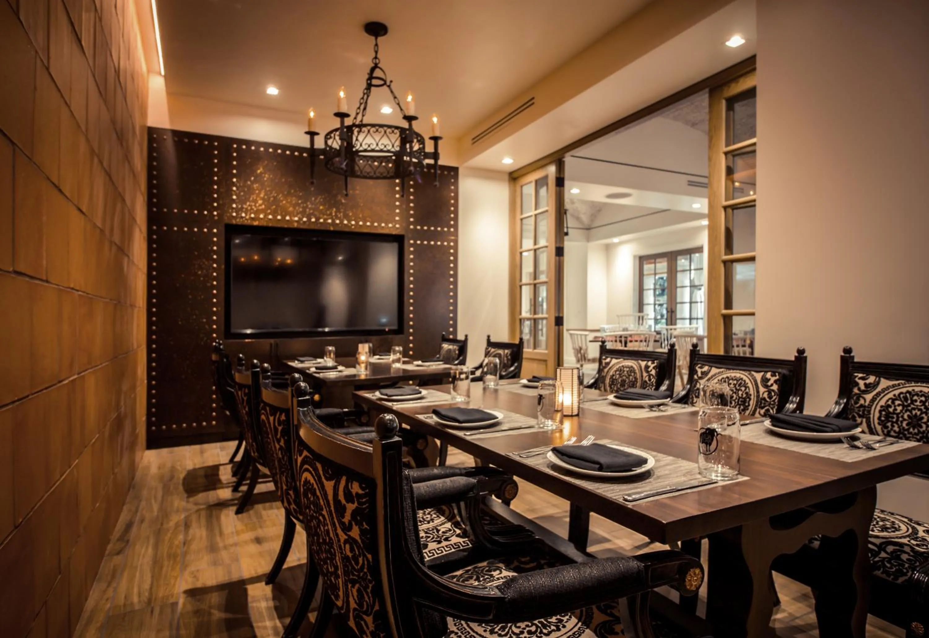 Dining area in Hotel Valencia Santana Row