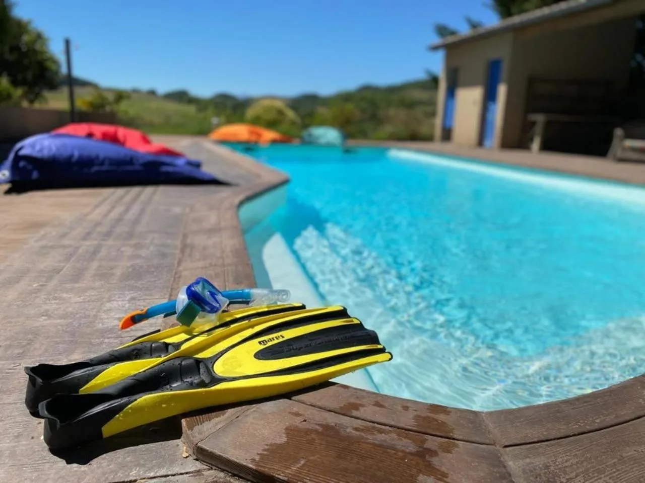 Swimming pool in Residence La Borde