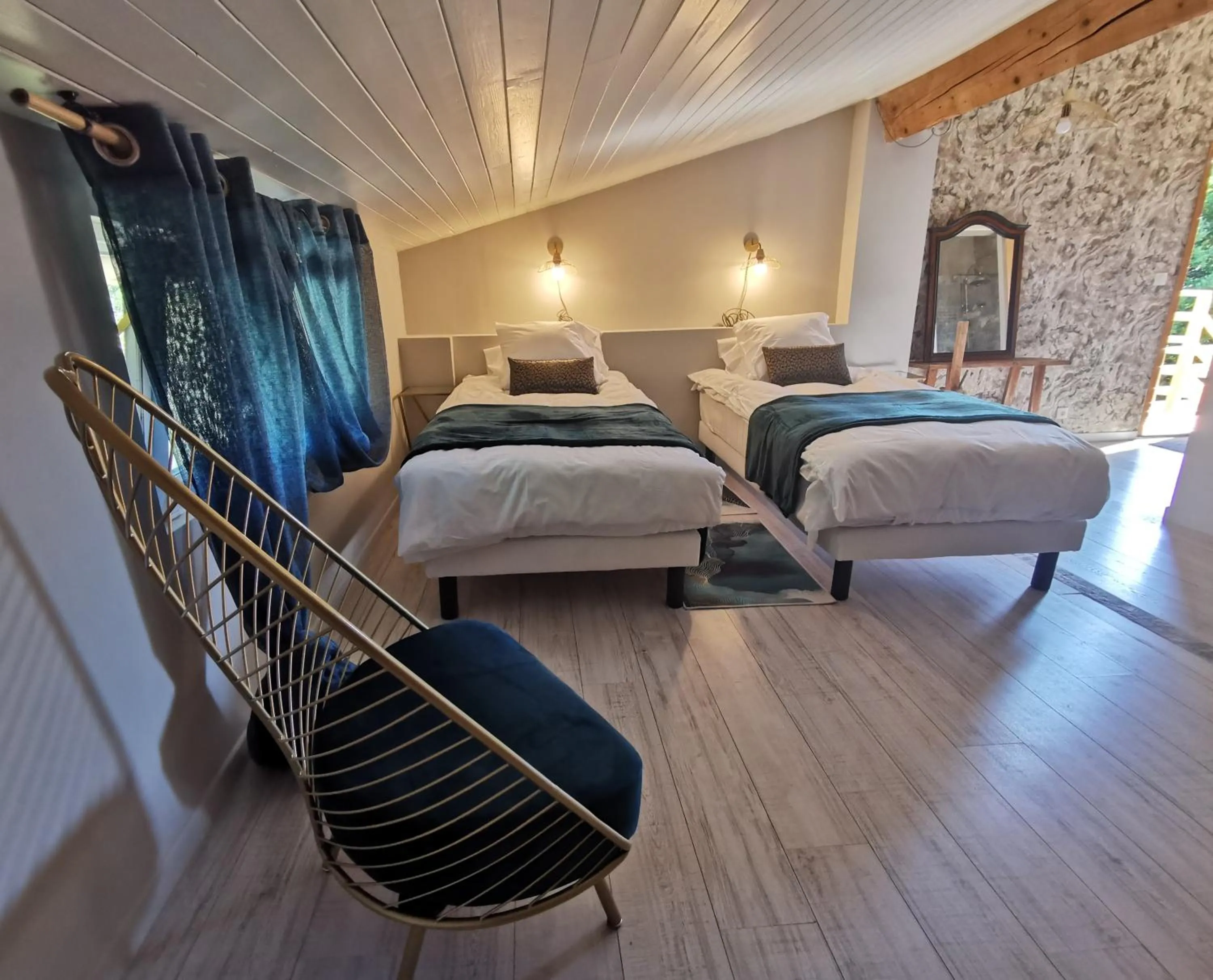 Bed in Residence La Borde