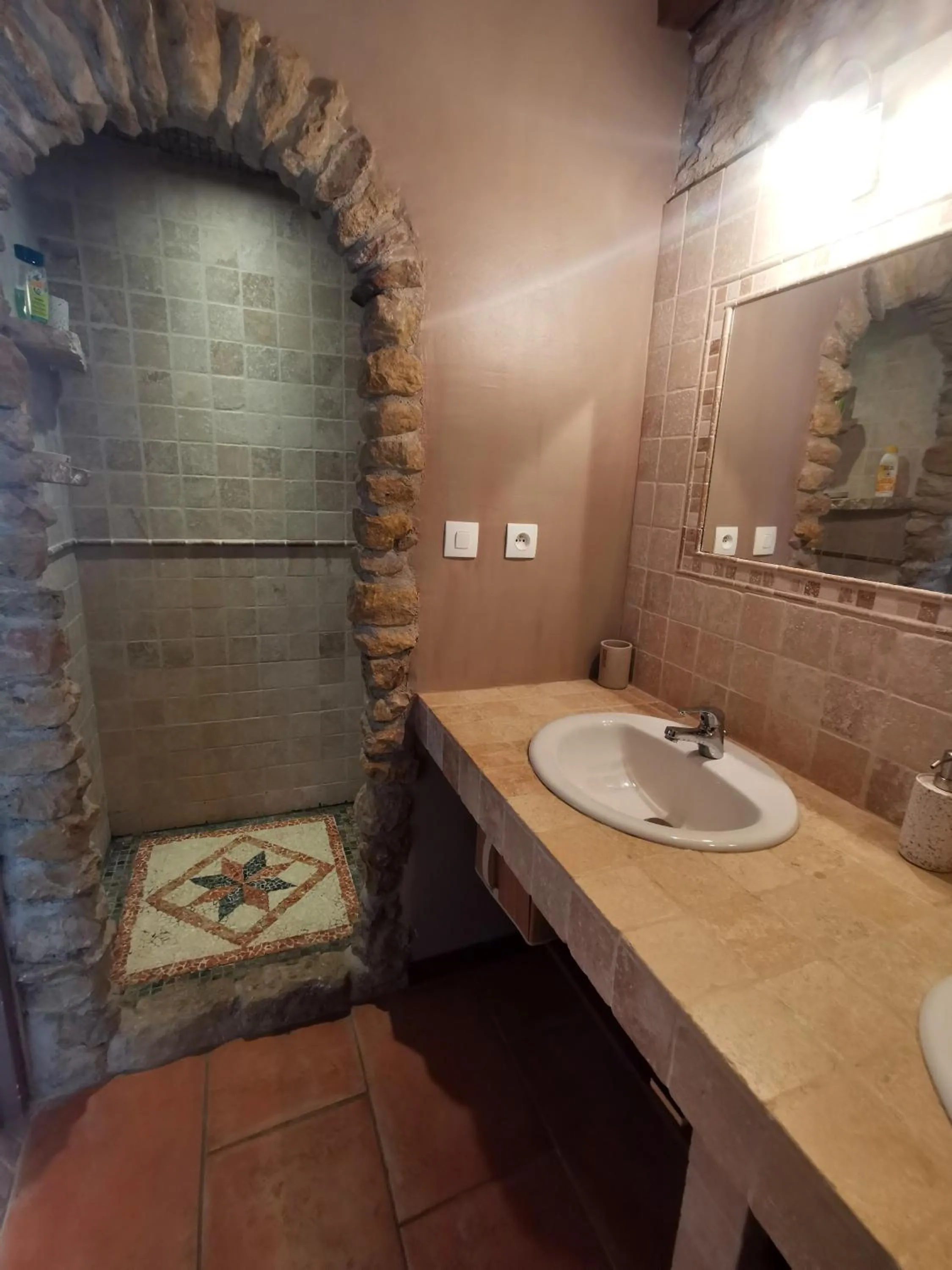 Bathroom in Residence La Borde