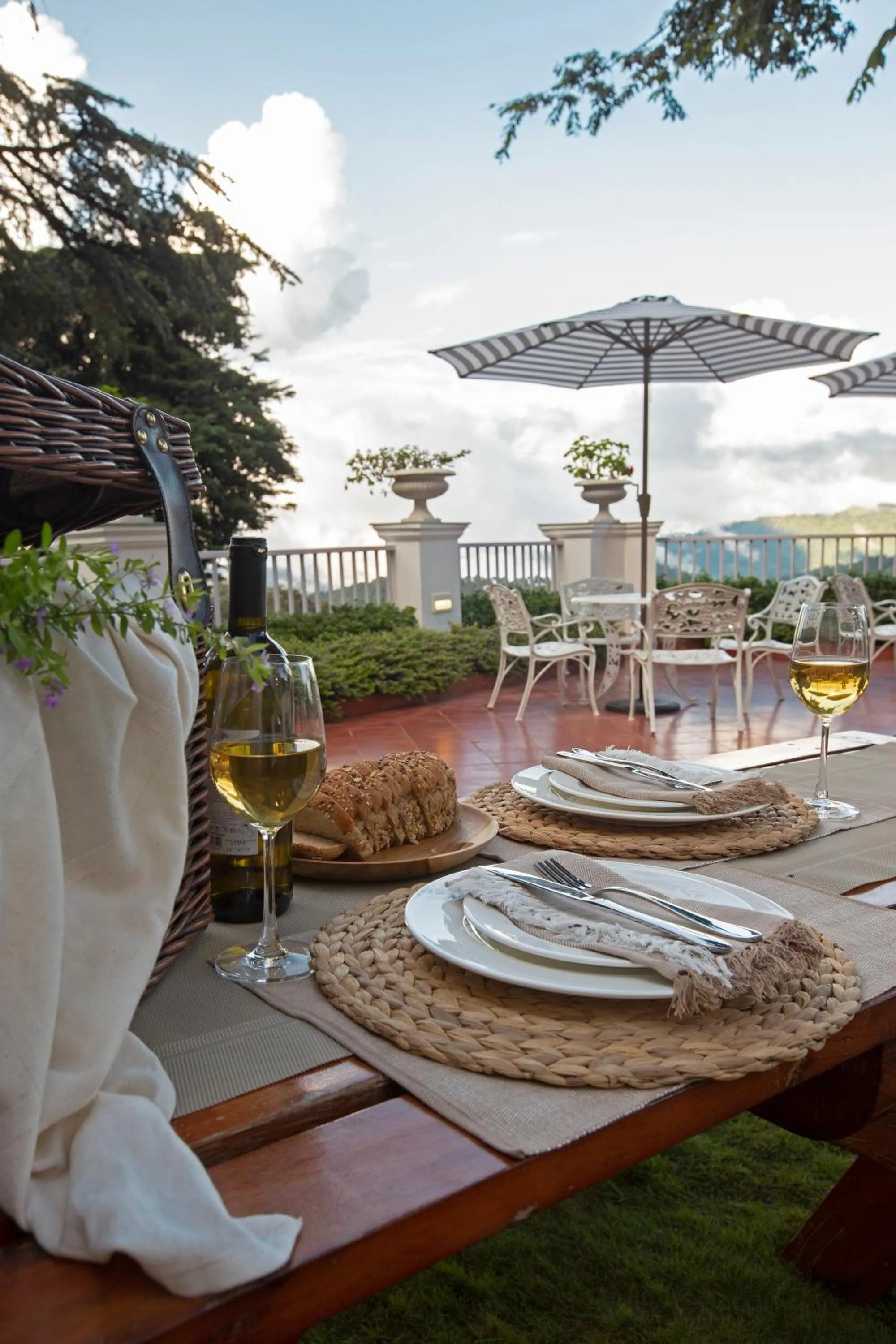 Balcony/Terrace in Daleside Manor, Boutique Hotel, Kasauli