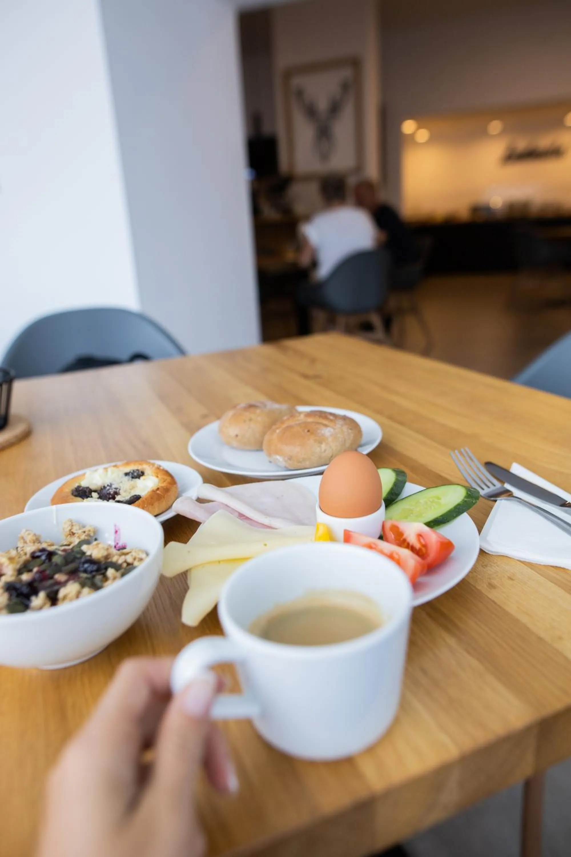 Buffet breakfast in Hotel VARNSDORF