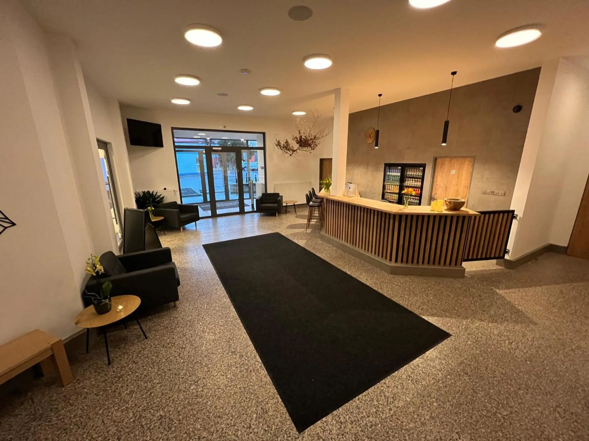 Lobby or reception in Hotel VARNSDORF