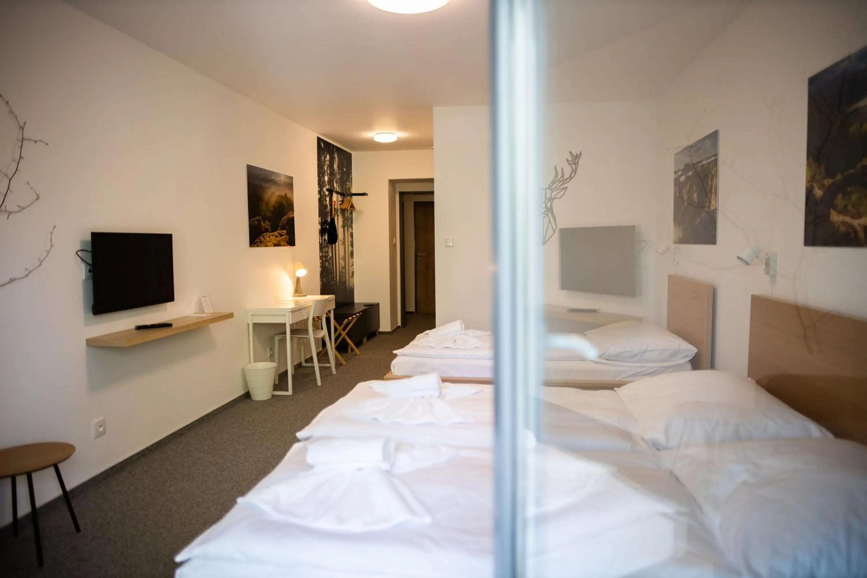 TV and multimedia, Bed in Hotel VARNSDORF