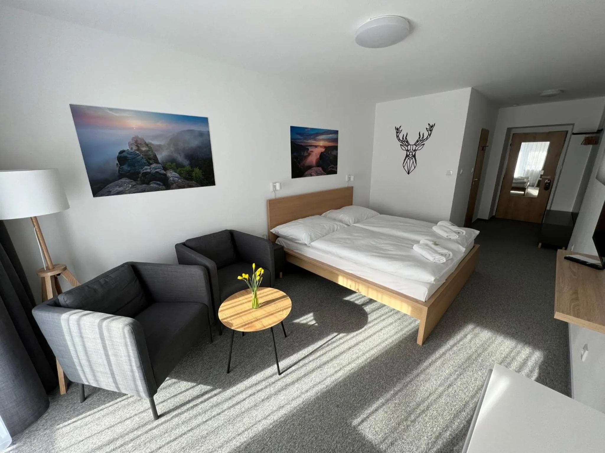 Photo of the whole room, Bed in Hotel VARNSDORF