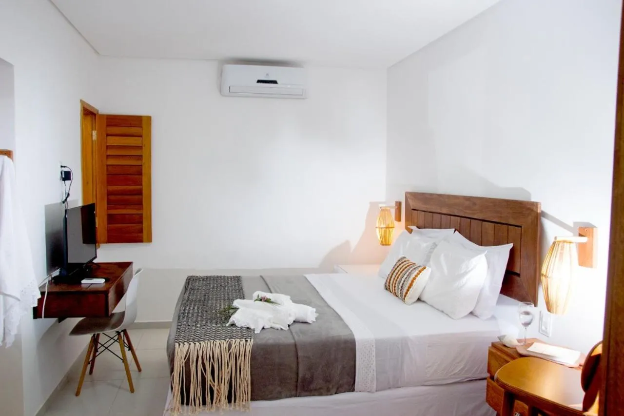 Bed in Villa Água de Côco Preá
