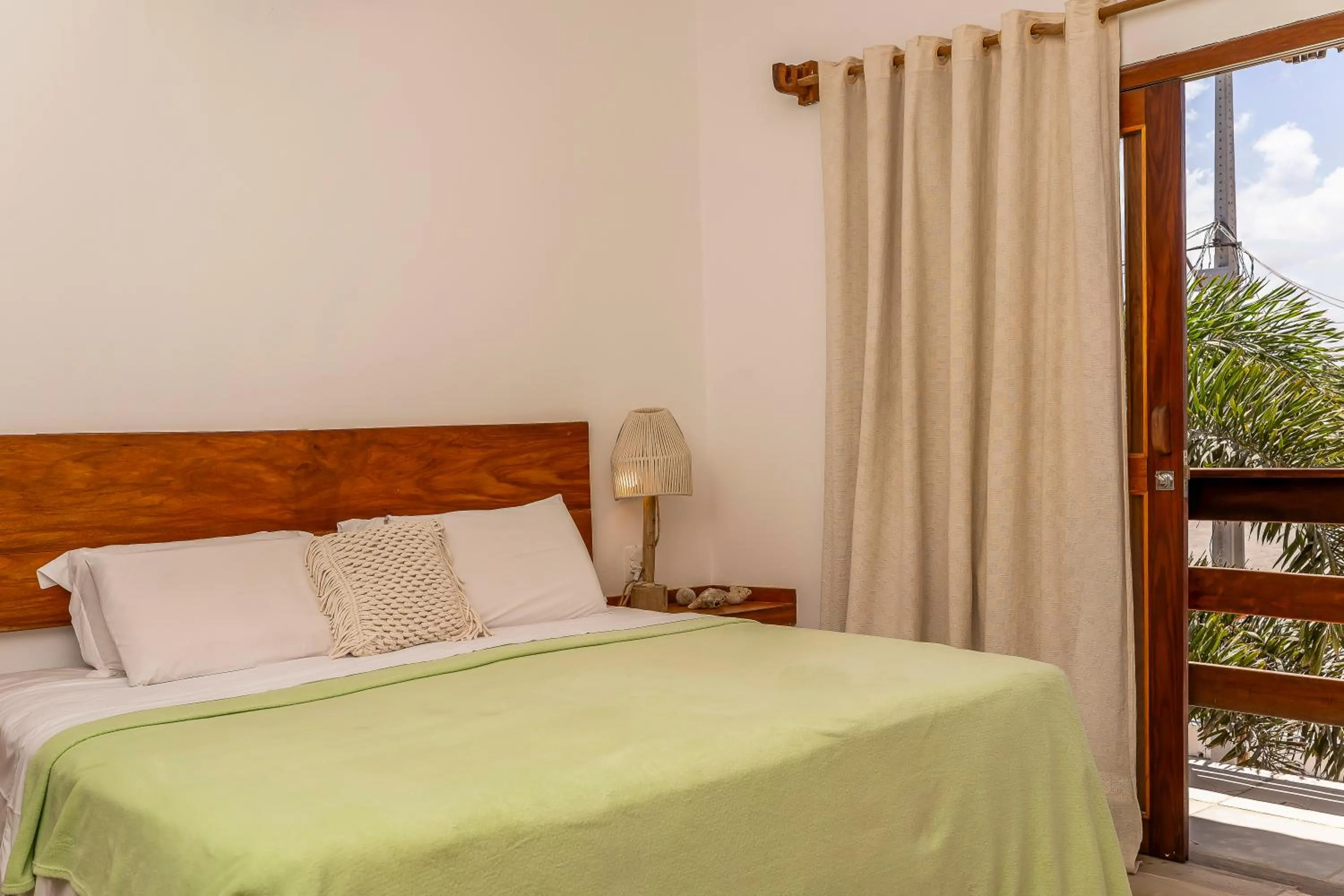 Bed in Villa Água de Côco Preá