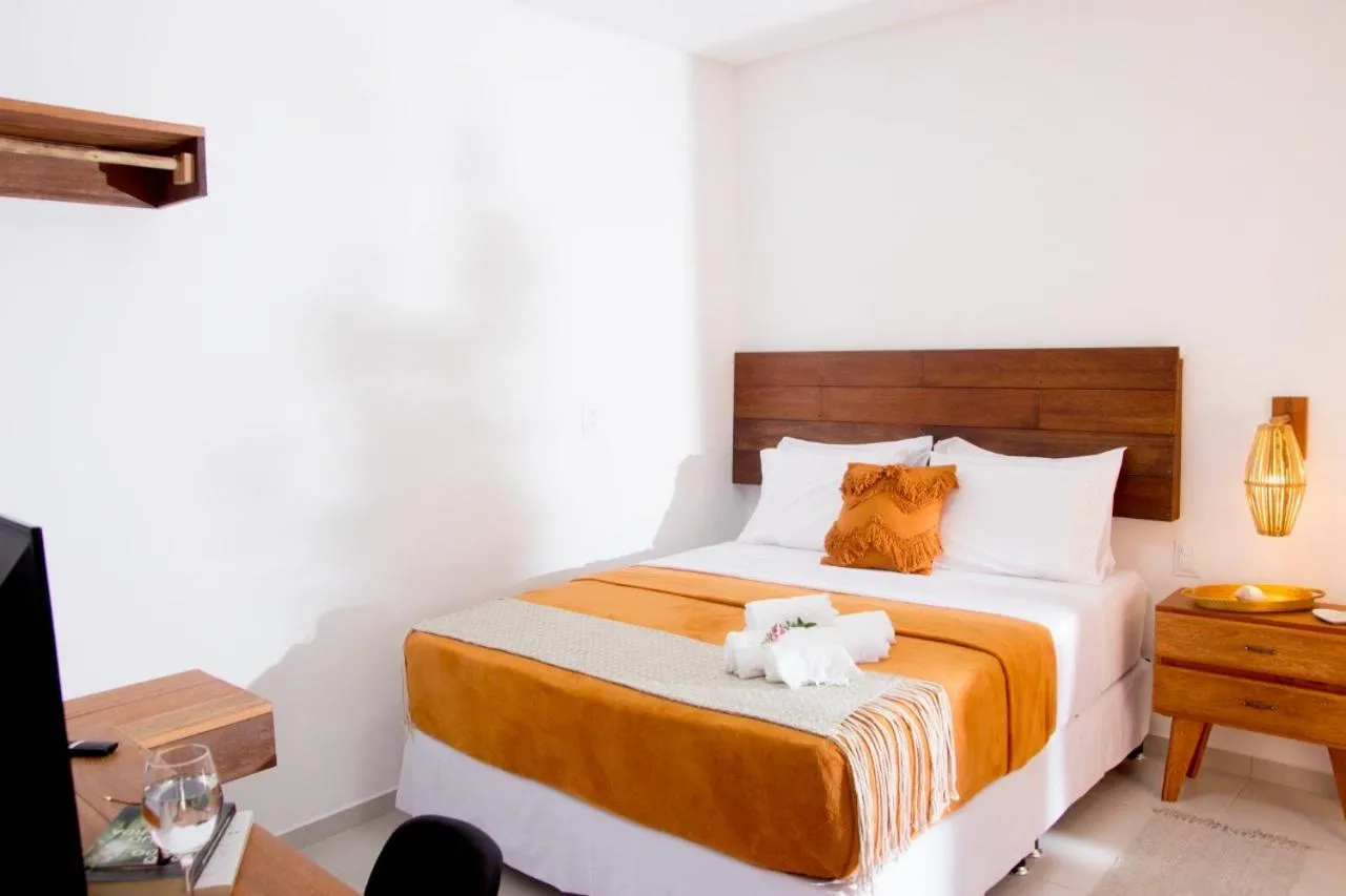 Bed in Villa Água de Côco Preá