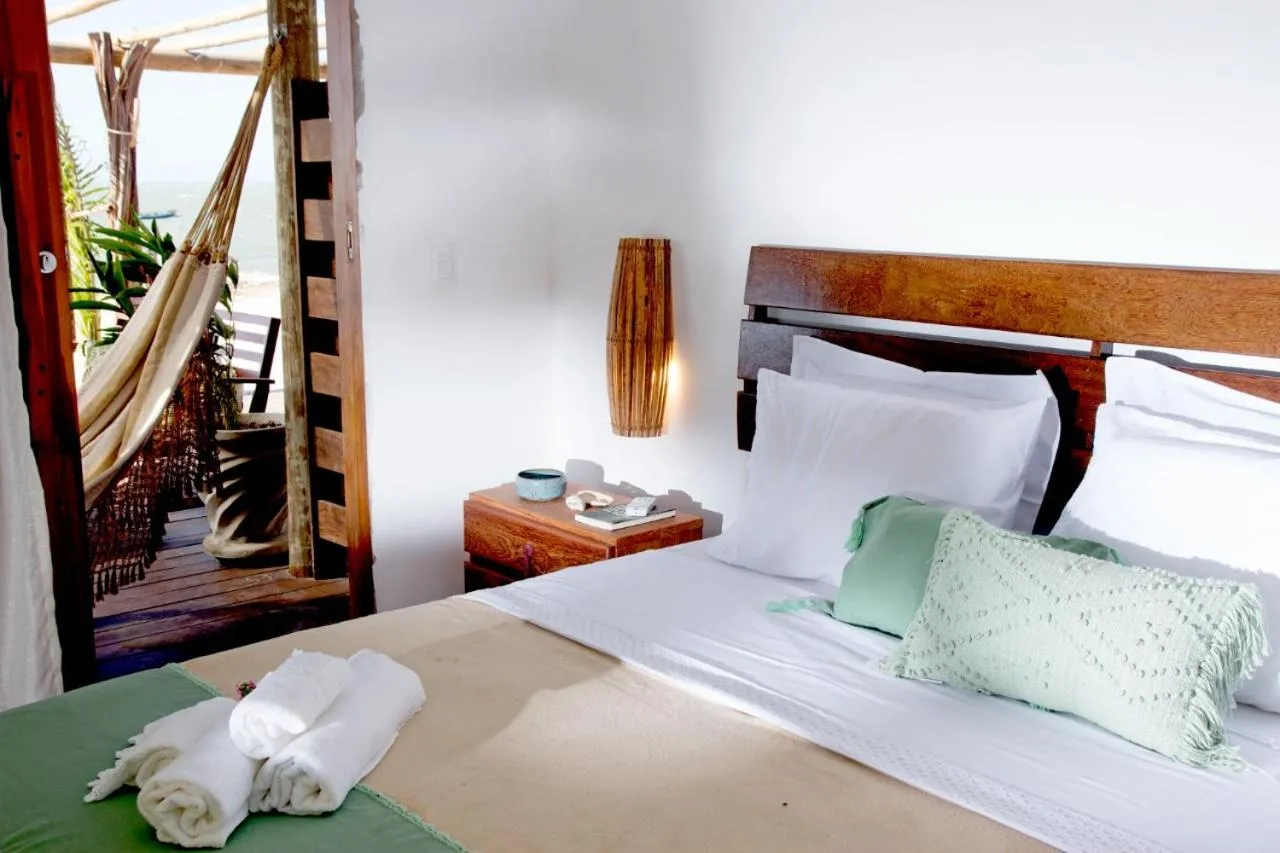 Bed in Villa Água de Côco Preá