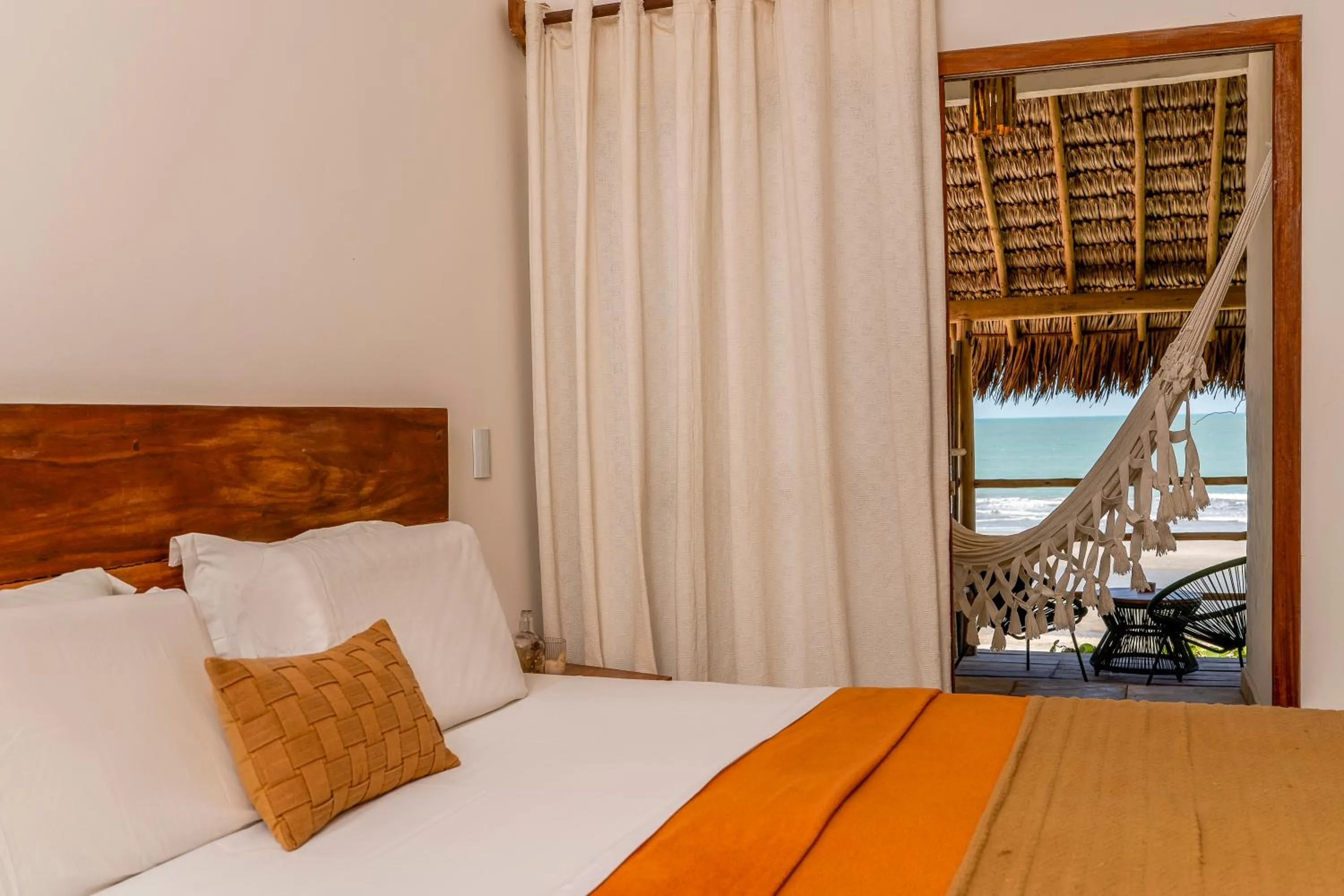 Bed in Villa Água de Côco Preá