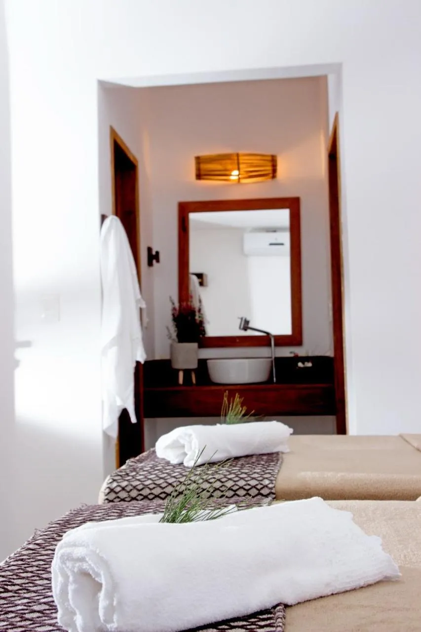 Bed in Villa Água de Côco Preá