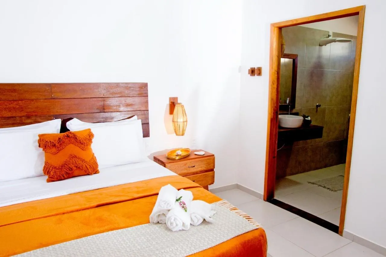 Bed in Villa Água de Côco Preá