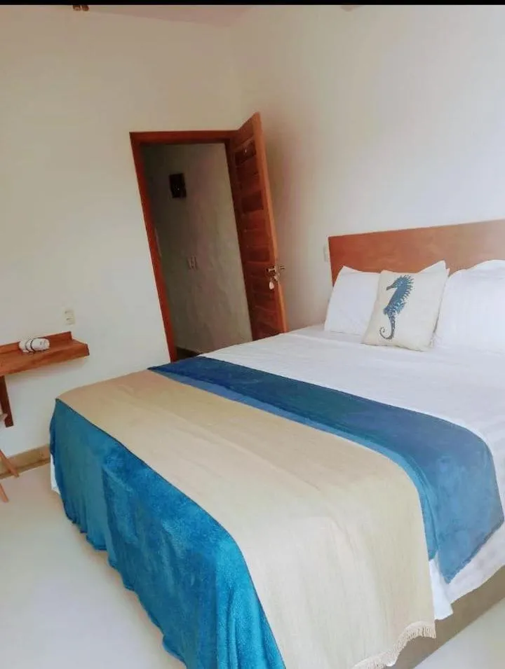 Bed in Villa Água de Côco Preá