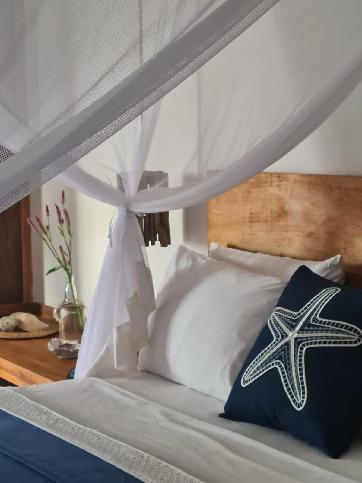 Bed in Villa Água de Côco Preá