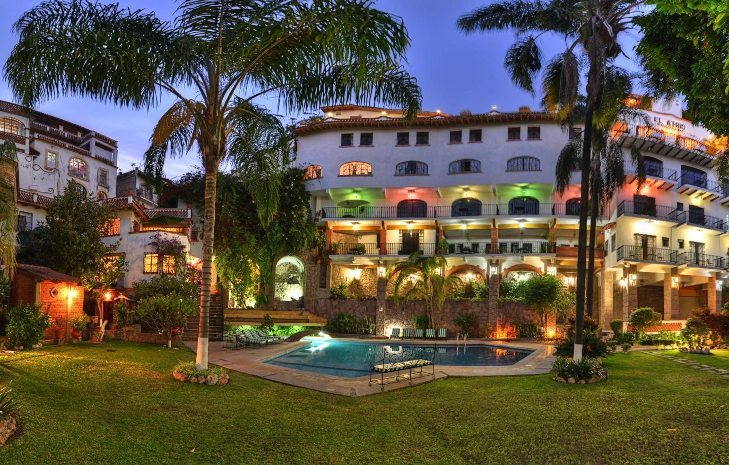 Garden in Hotel Posada San Javier