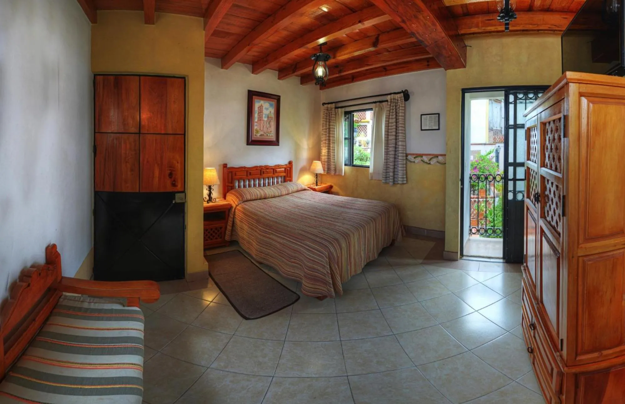 Photo of the whole room, Bed in Hotel Posada San Javier