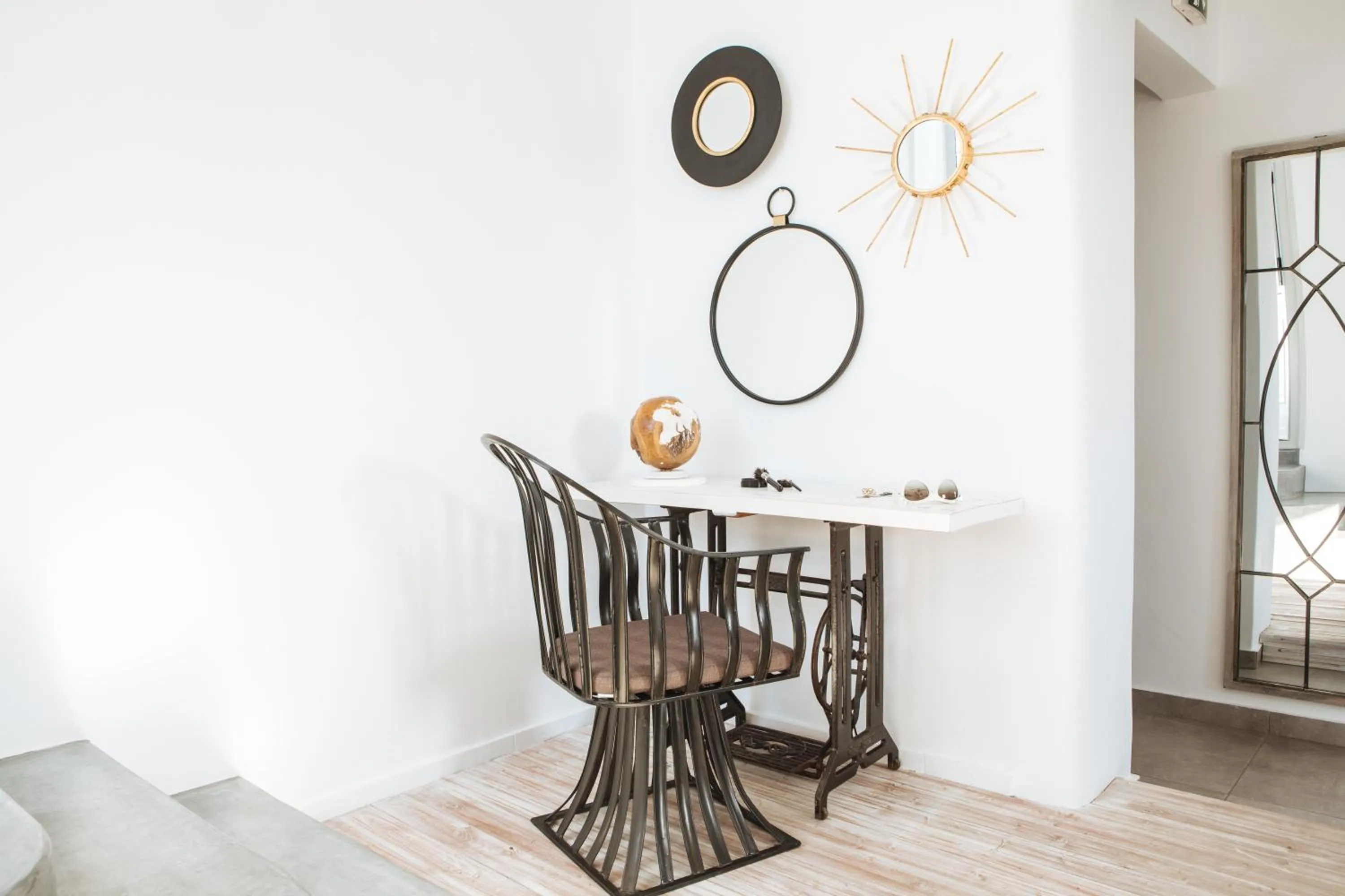 Decorative detail in The Museum Project Oia