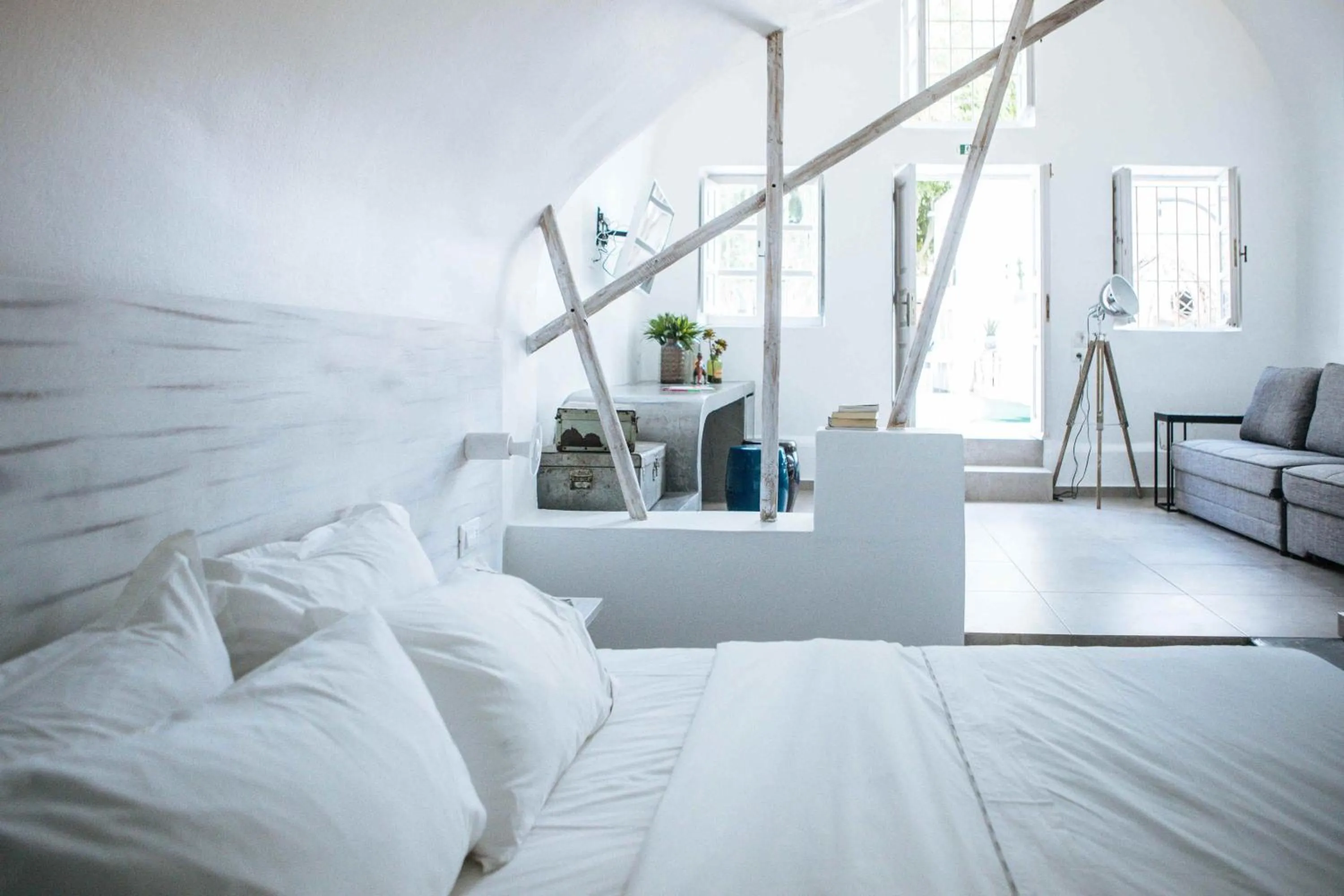 Bed in The Museum Project Oia