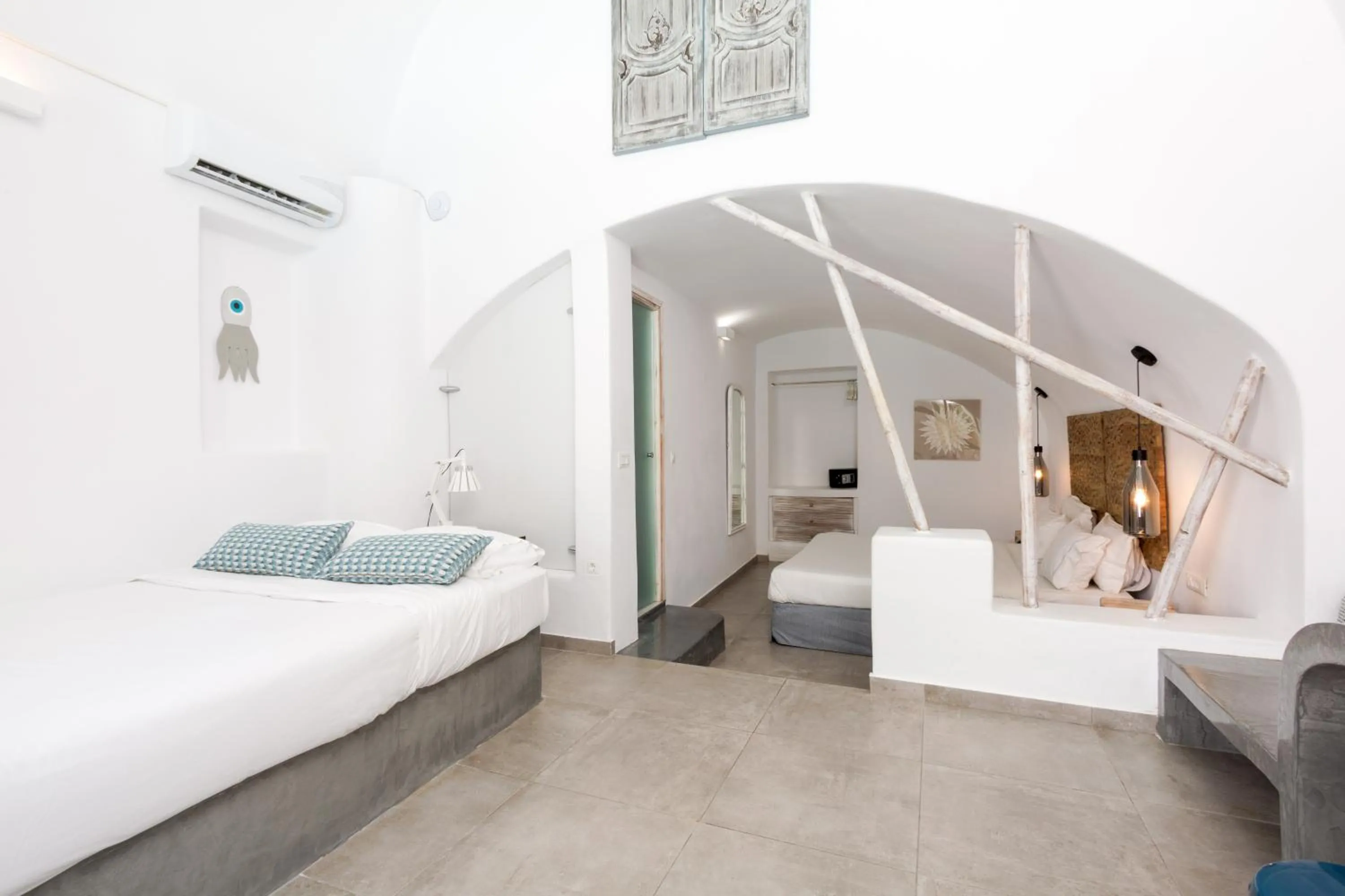 Bed in The Museum Project Oia