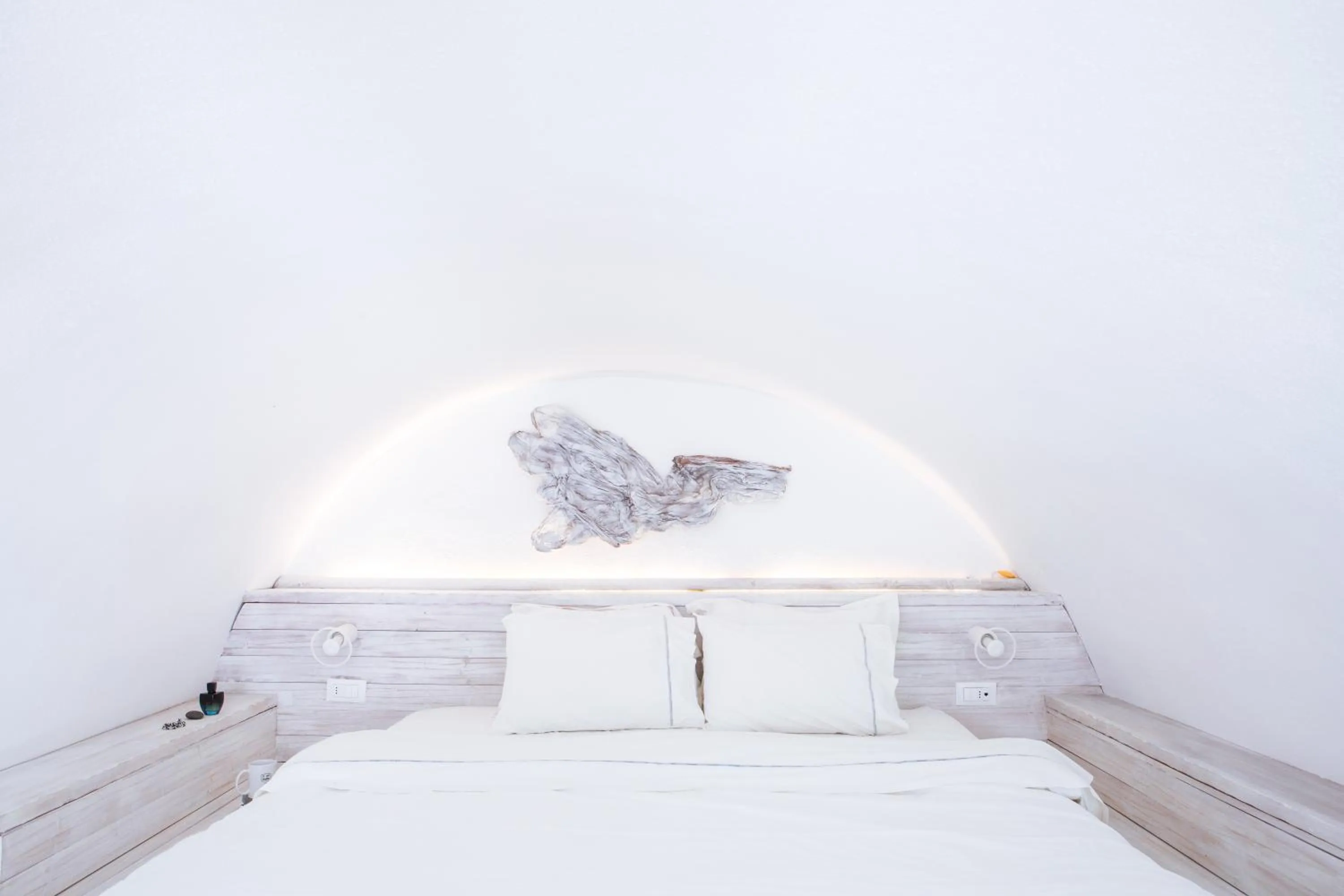 Bed in The Museum Project Oia