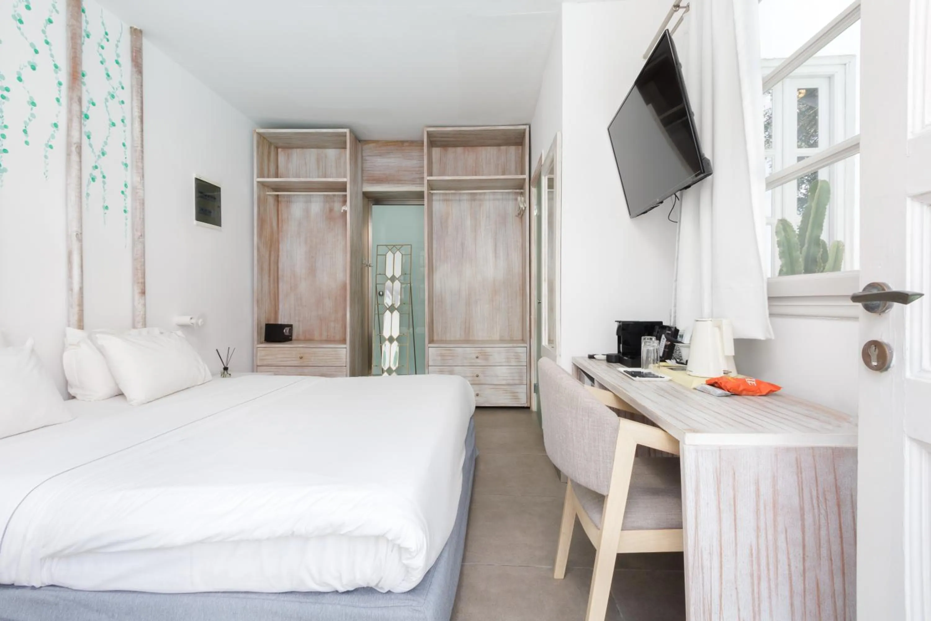 Bedroom in The Museum Project Oia