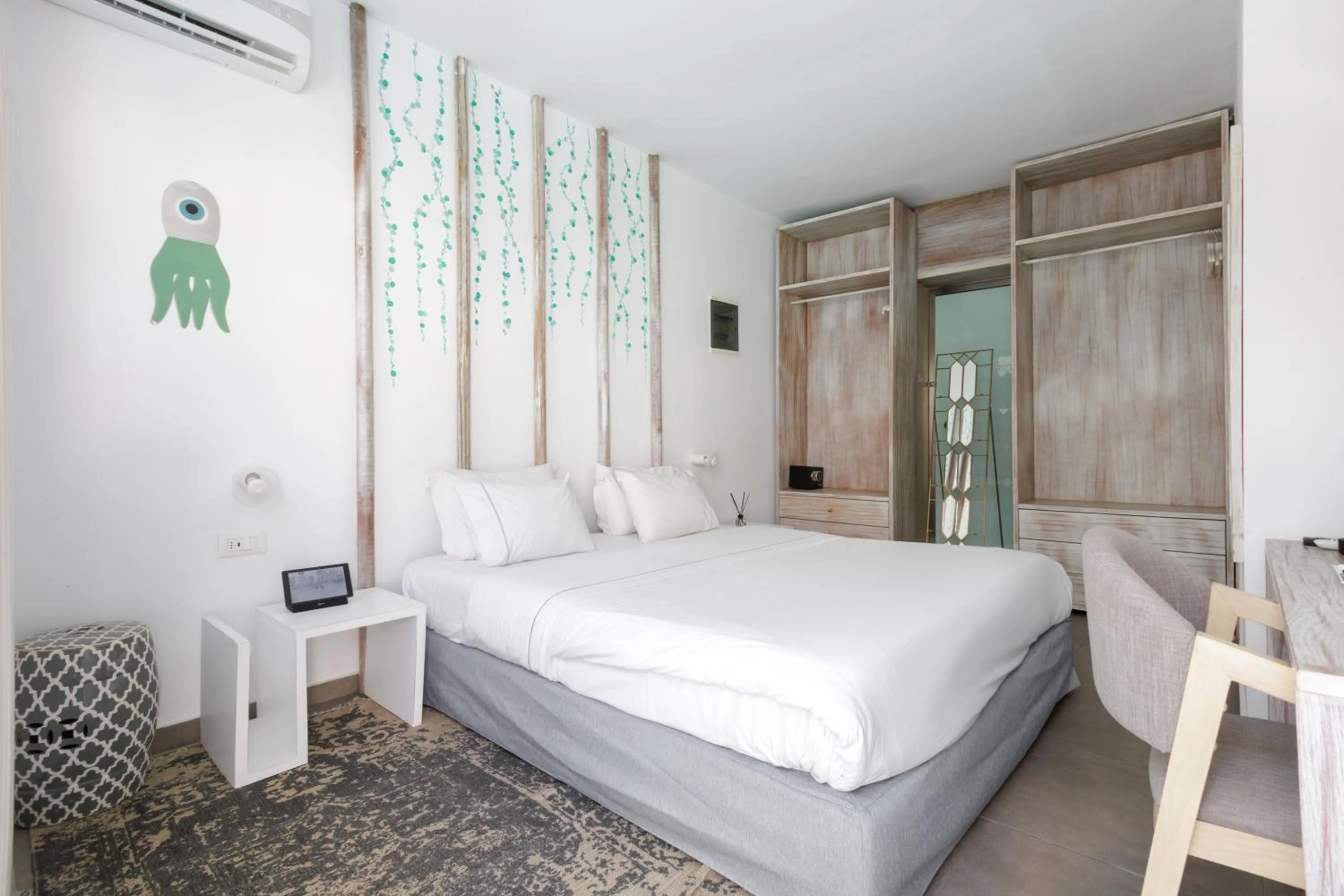 Bed in The Museum Project Oia