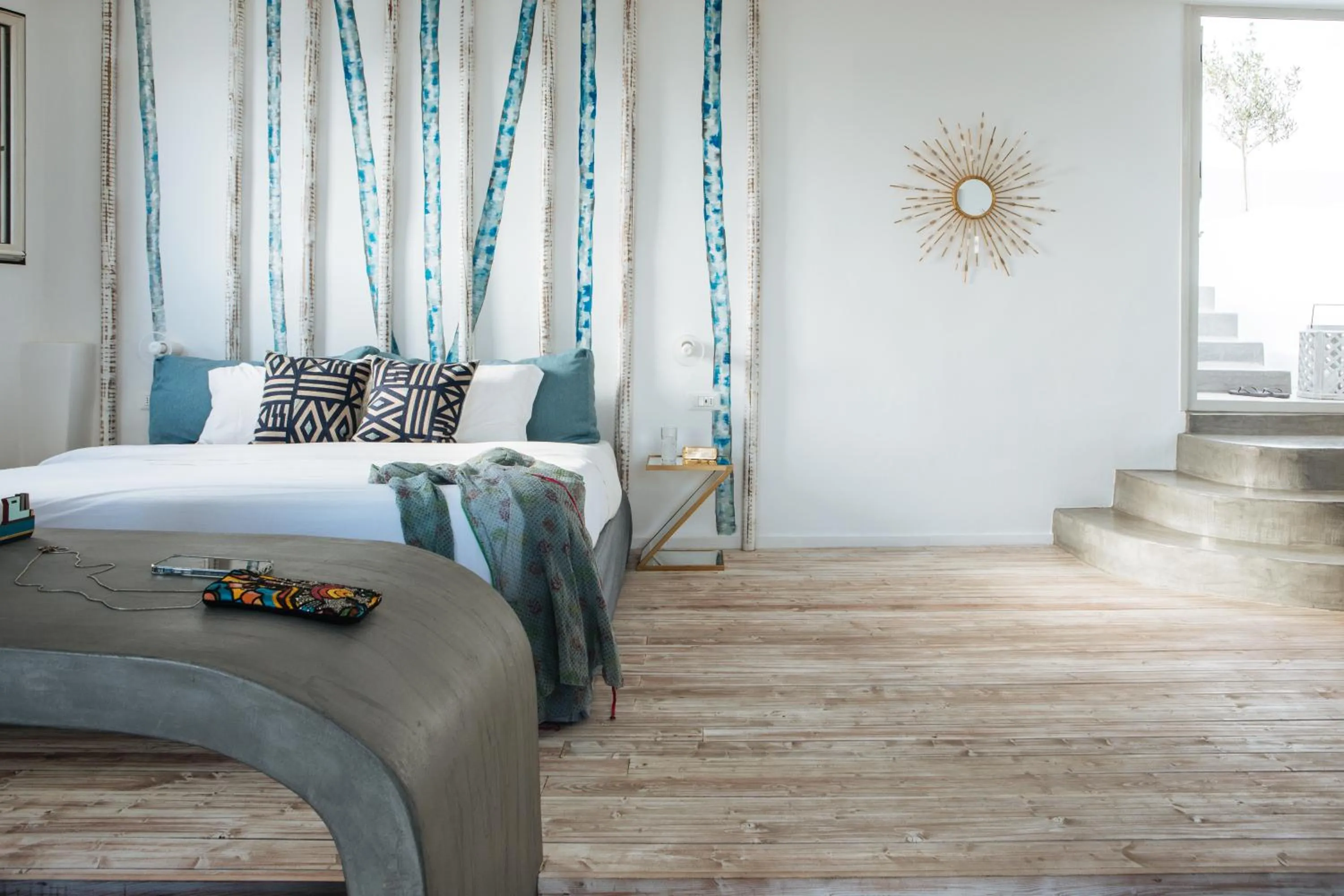 Bed in The Museum Project Oia