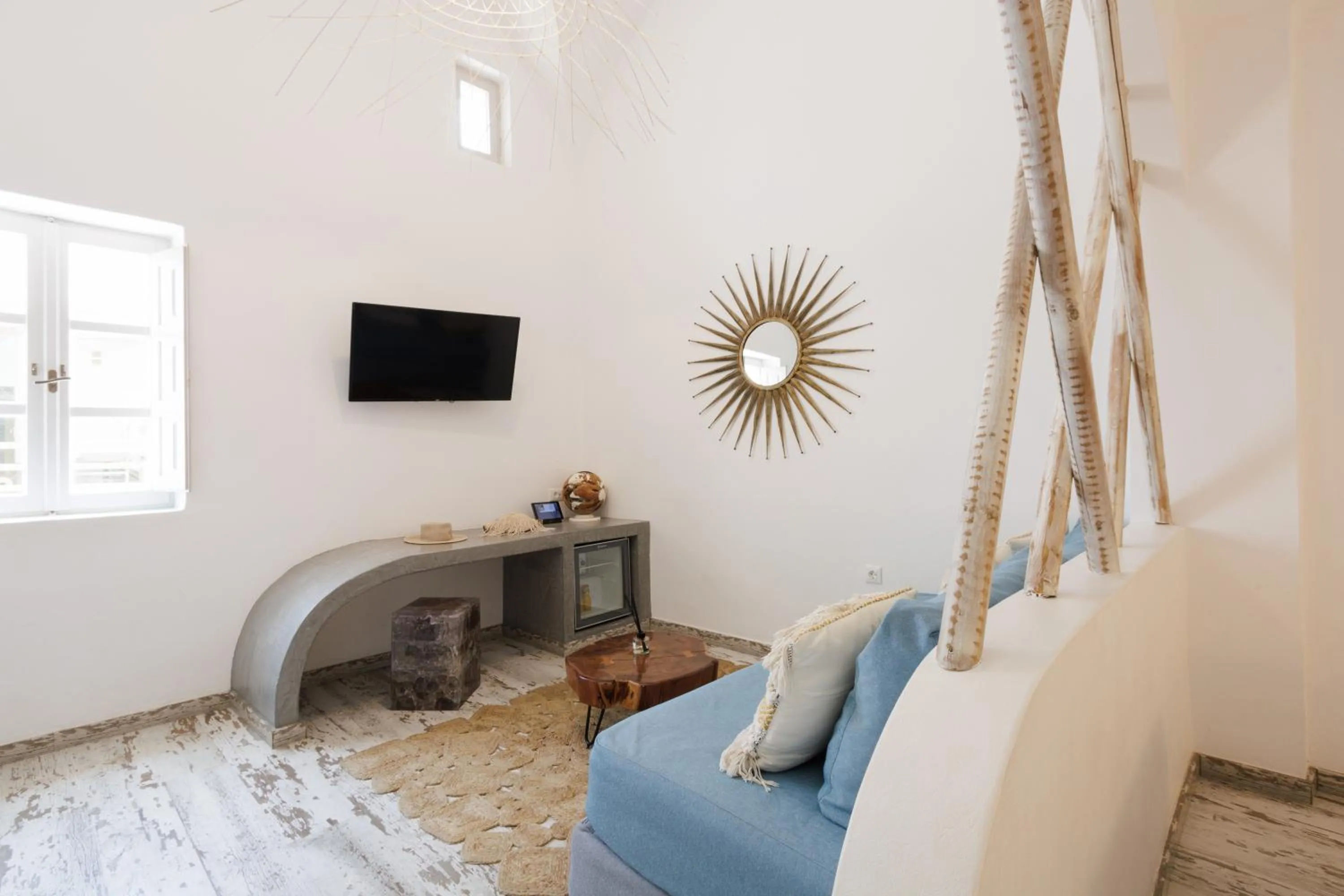 Bed in The Museum Project Oia