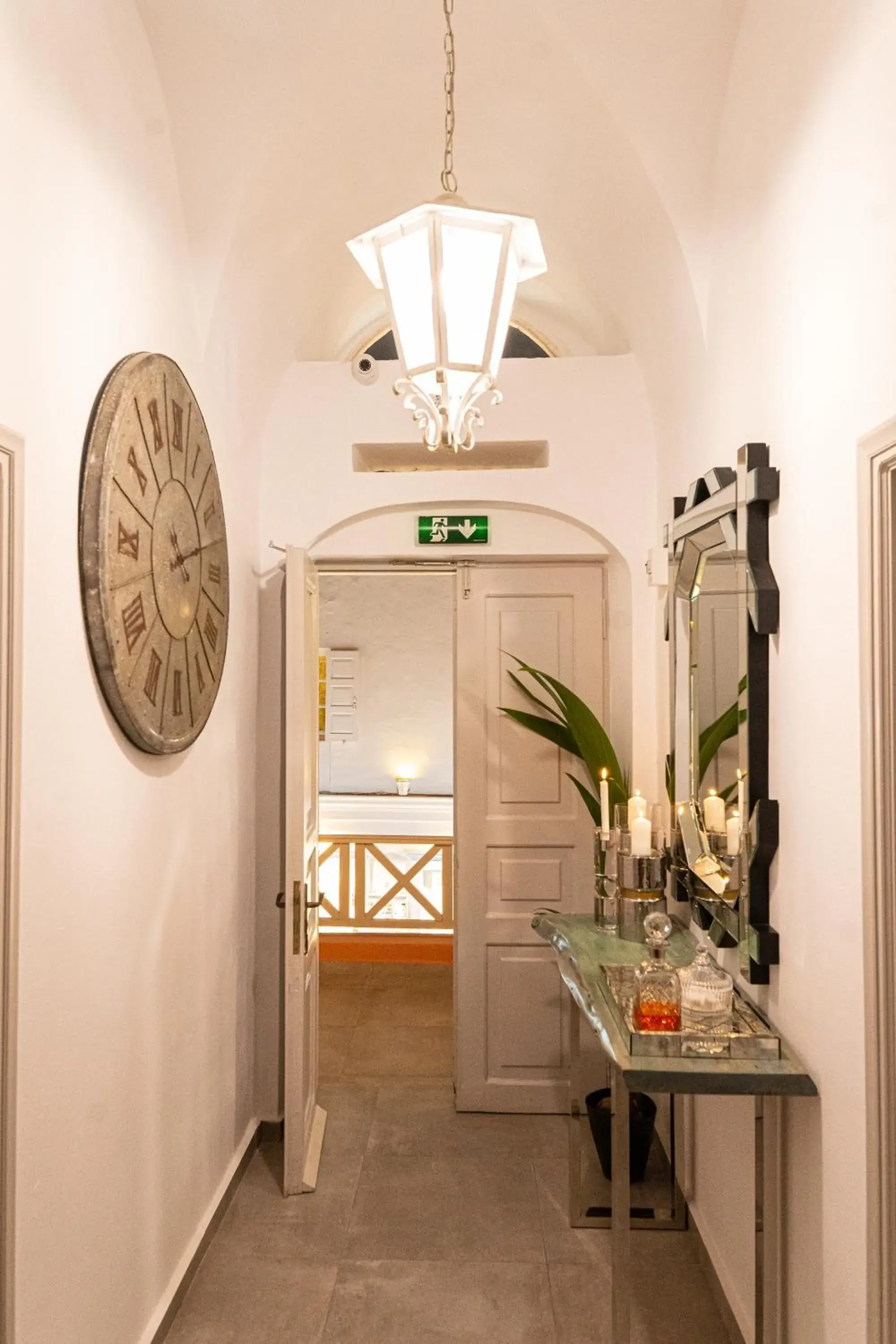 Facade/entrance in The Museum Project Oia Facade/entrance in The Museum Project Oia