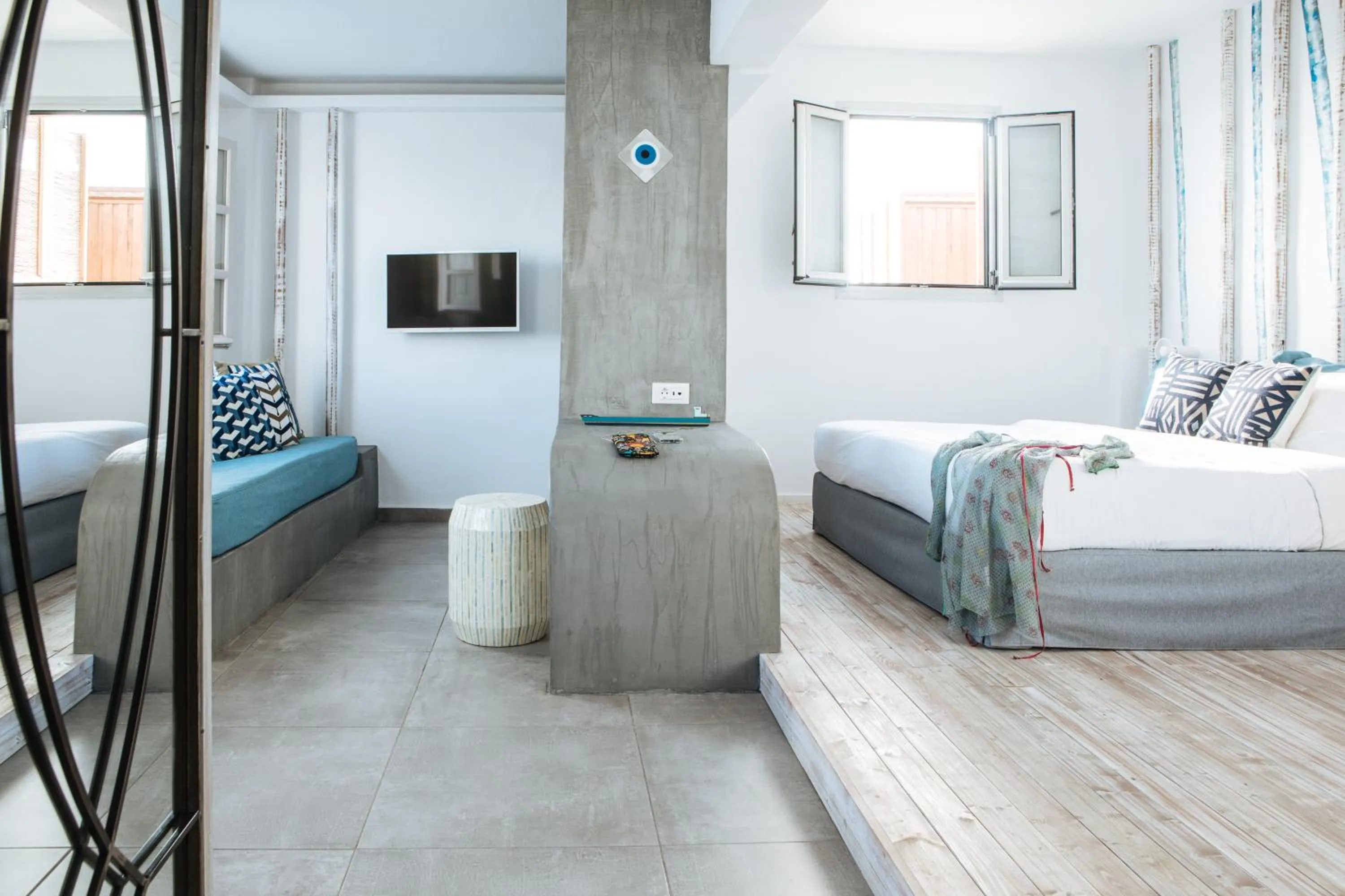 Bed in The Museum Project Oia