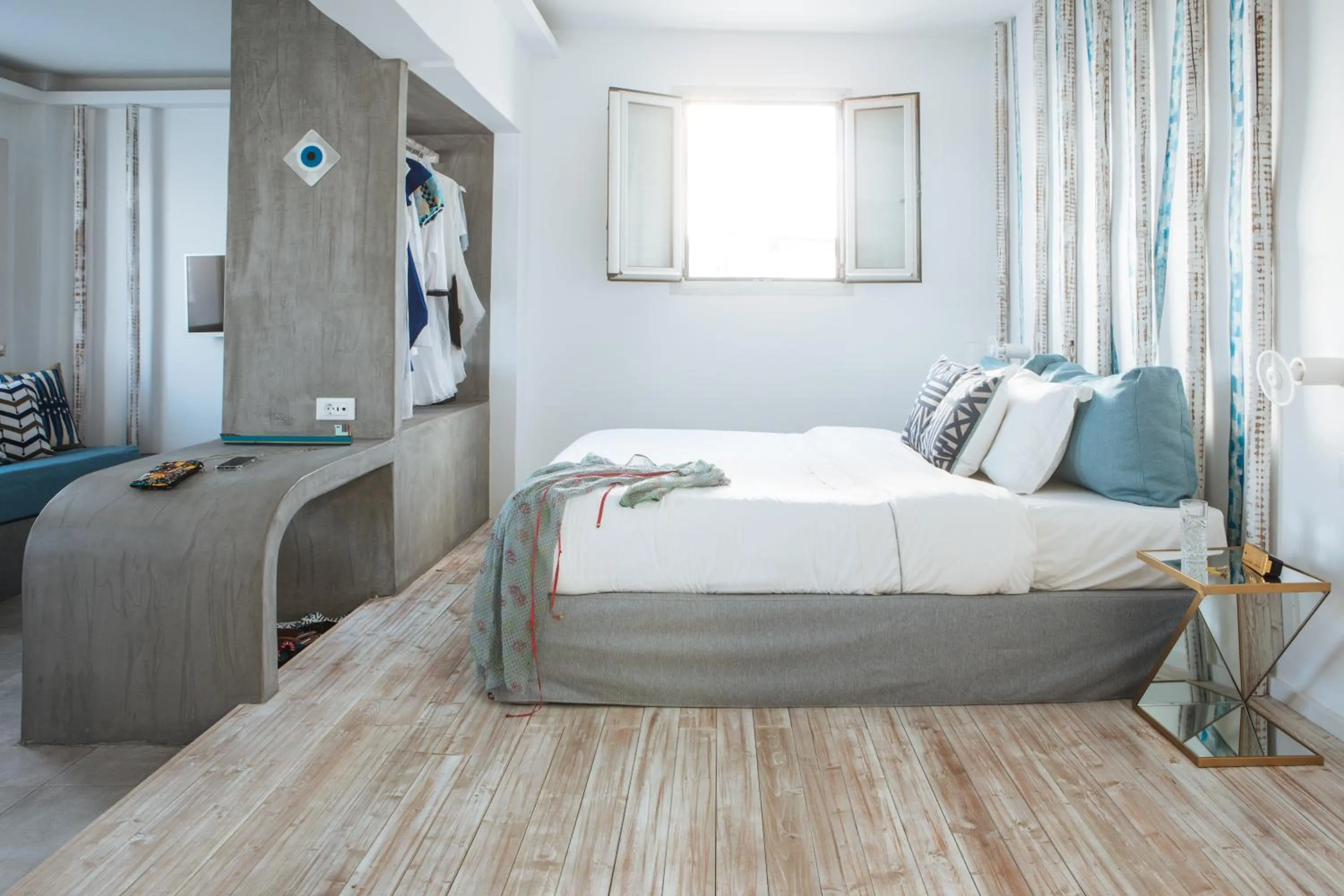 Bed in The Museum Project Oia